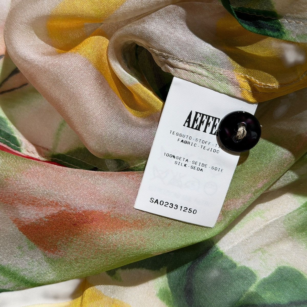 Jean Paul Gaultier Silk floral cinch button down Size L / US 10 / IT 46 - 5 Thumbnail
