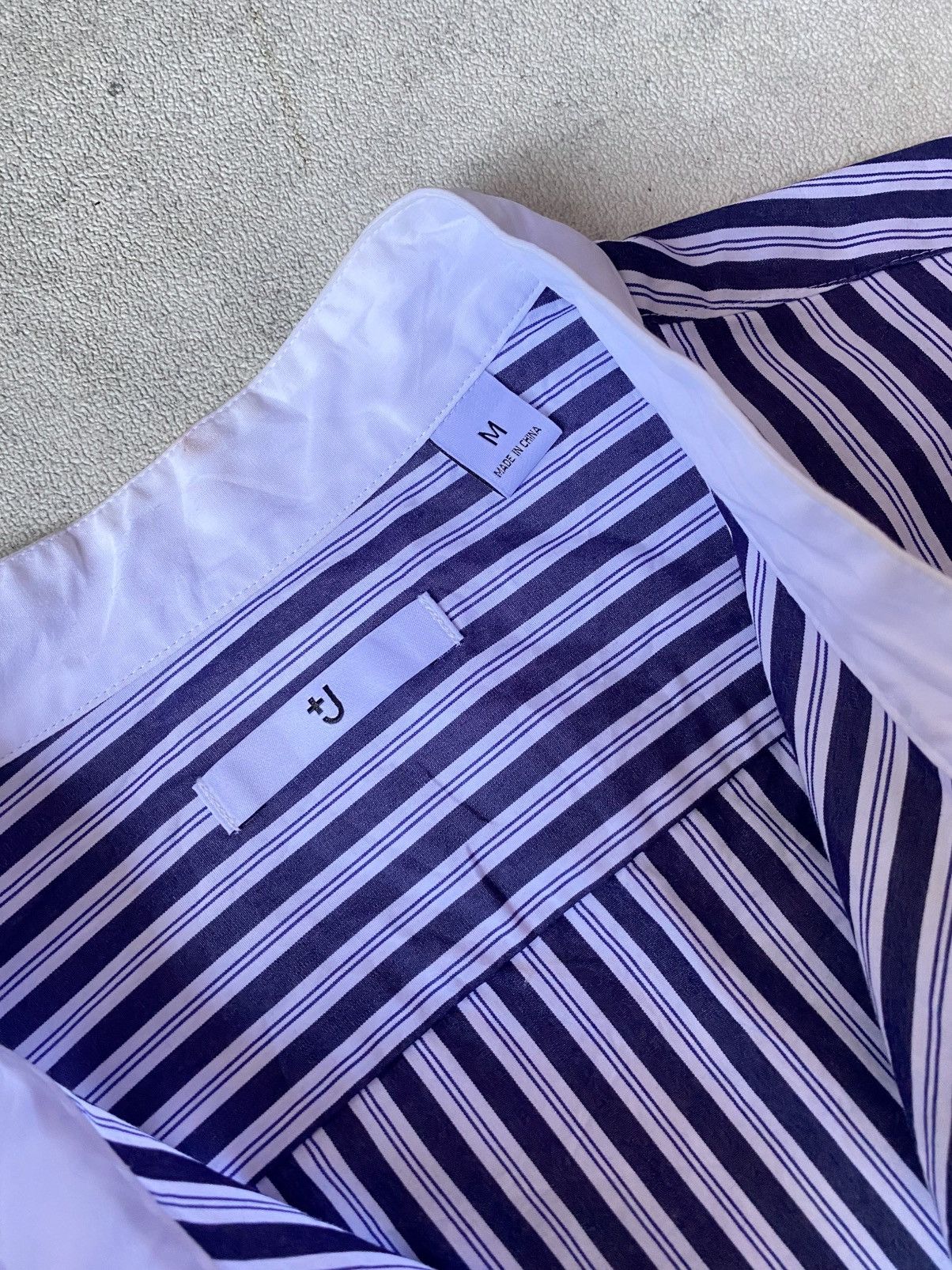 Jil Sander × Uniqlo Uniqlo Jil Sander Supima Cotton Oversized Stand Collar Size US M / EU 48-50 / 2 - 9 Thumbnail