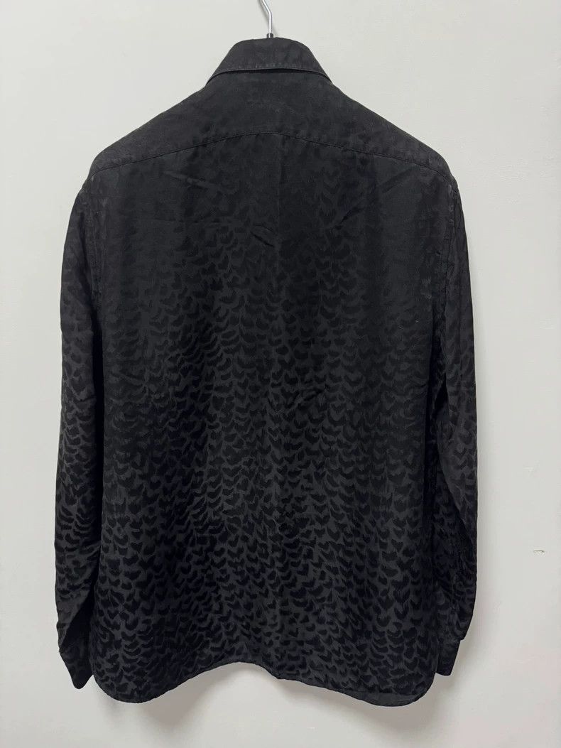 Saint Laurent Paris saint laurent paris size 39 22 FW love printed silk black l Size US M / EU 48-50 / 2 - 2 Thumbnail