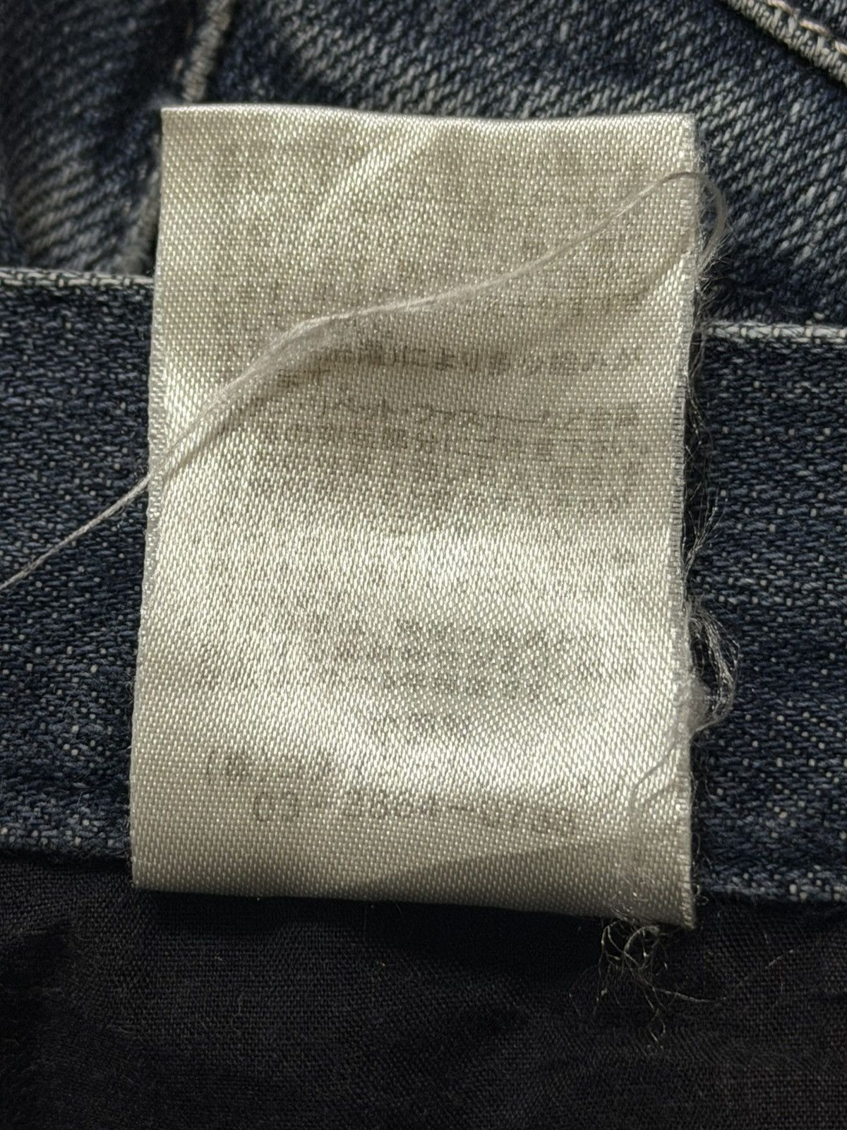 Hysteric Glamour Vintage Y2K Japanese Blue Faded Honeycomb Regular Straight Size US 32 / EU 48 - 7 Thumbnail