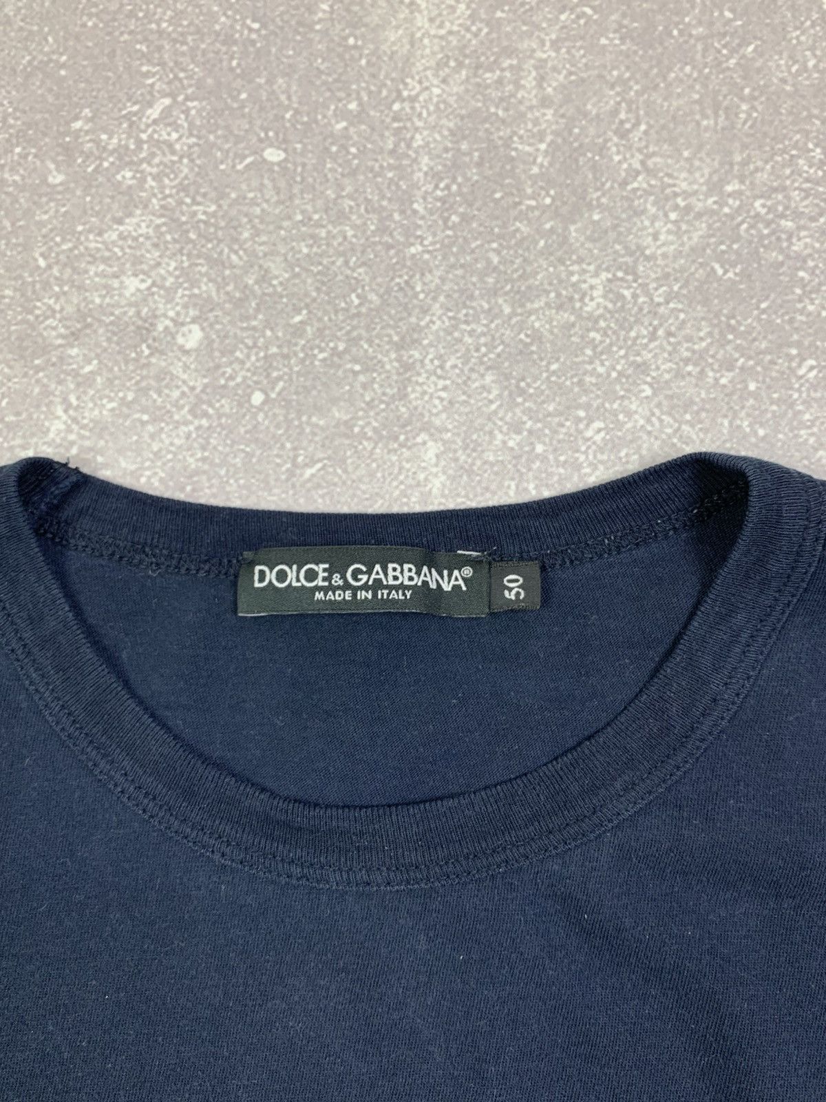 Dolce & Gabbana Dolce Gabbana Blue Logo tee Size M Size US M / EU 48-50 / 2 - 5 Thumbnail