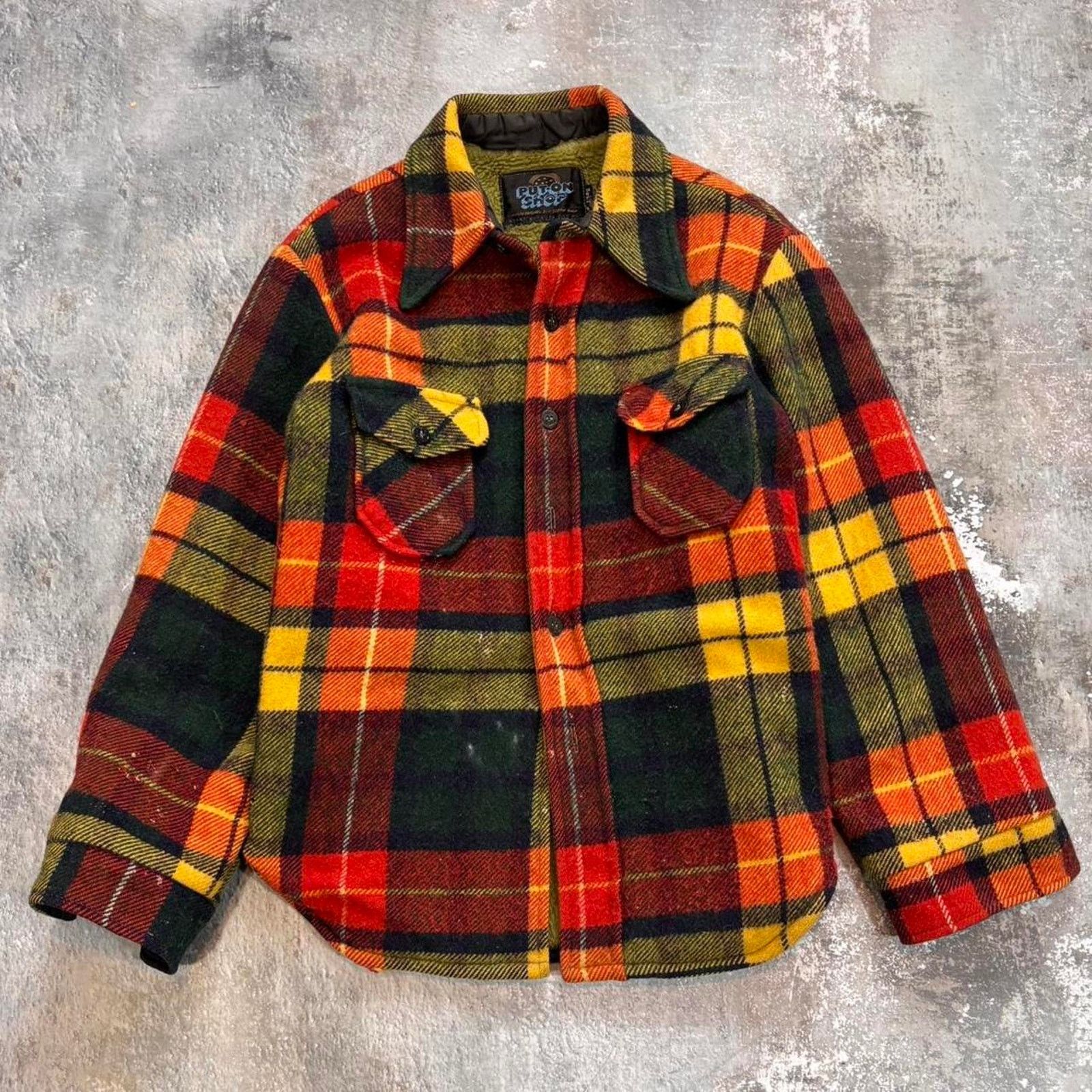 Sears × Vintage Vintage 90s CPO Flannel Shirt. Red & Green Sears Put On Shop Size US S / EU 44-46 / 1 - 1 Thumbnail
