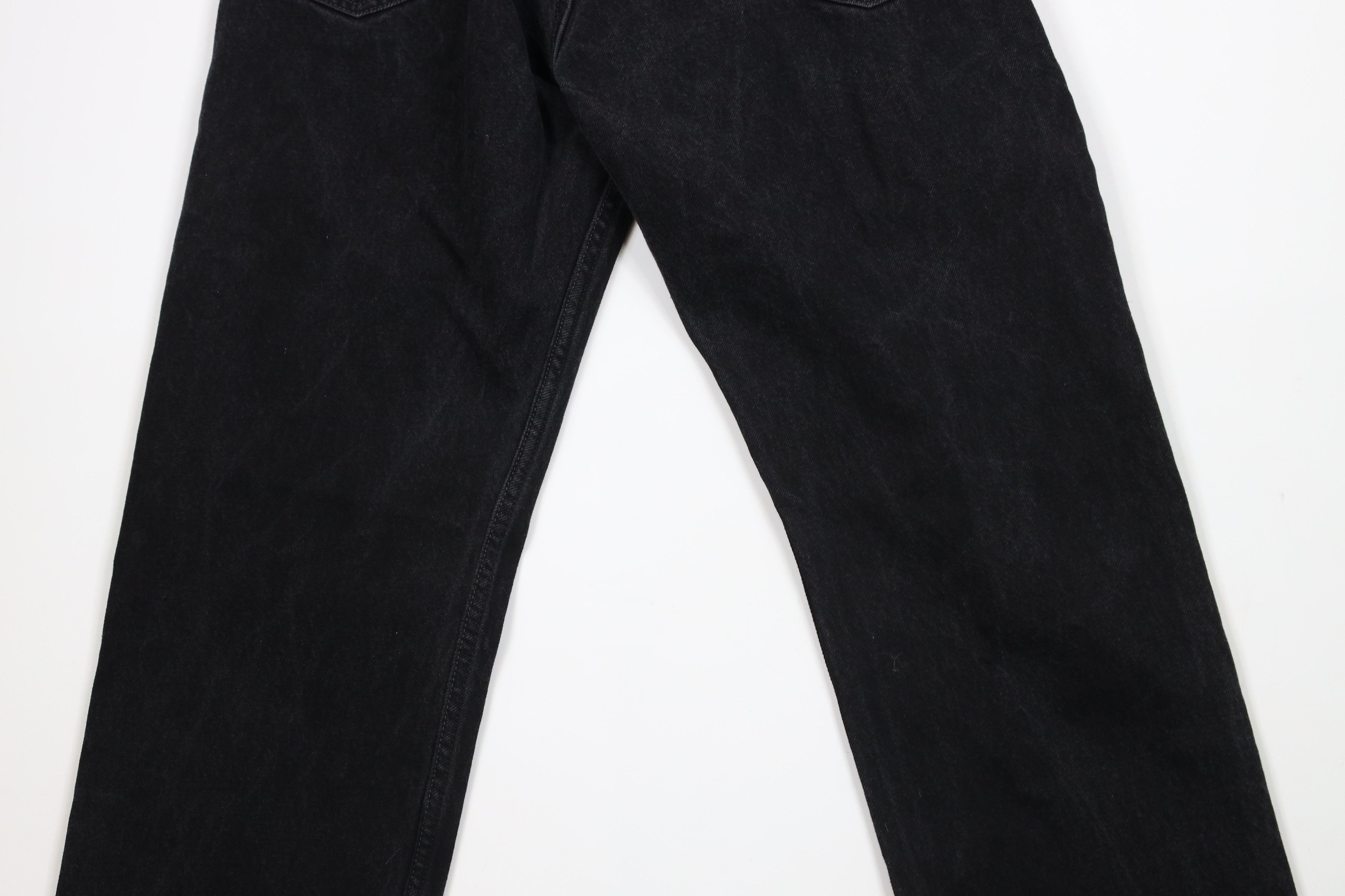 Levi's × Vintage Vintage Y2K Levis 505 Regular Fit Denim Jeans Black Cotton Size US 34 / EU 50 - 11 Thumbnail