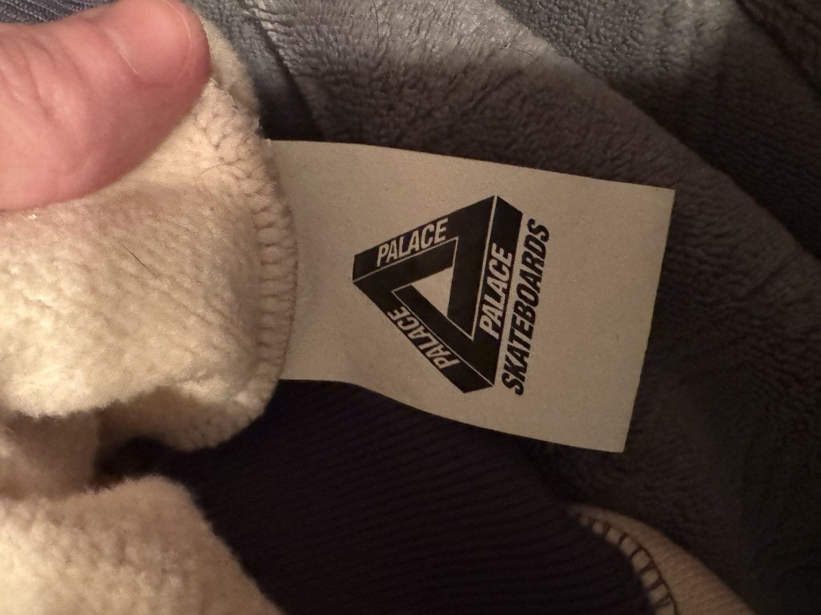 Palace Palace Fleeced Hood Hoodie Blue /Peach Size US L / EU 52-54 / 3 - 5 Thumbnail