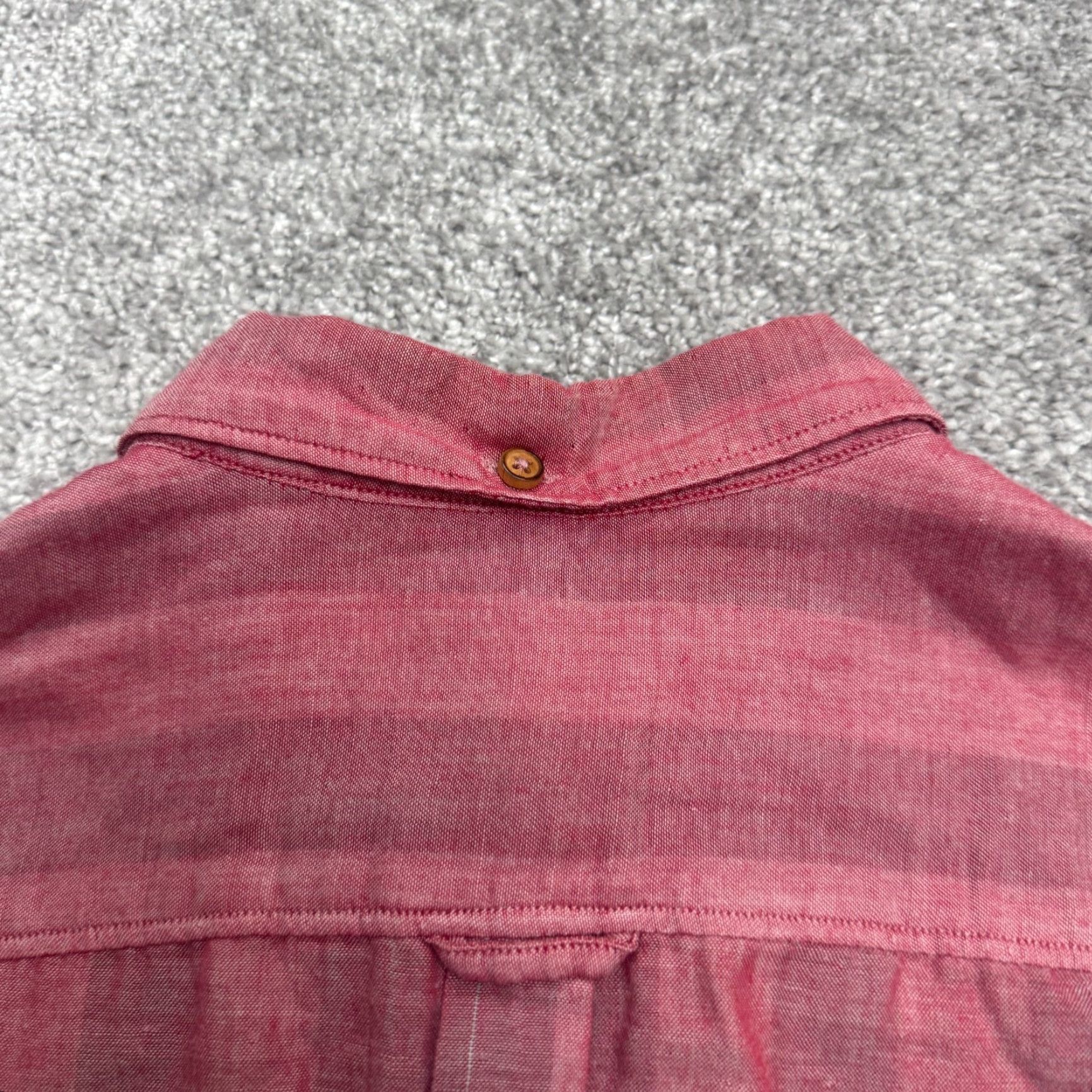 Ben Sherman VINTAGE Ben Sherman Shirt Mens XS Red Striped Cotton Short Sleeve Preppy Casual Size US XS / EU 42 / 0 - 4 Thumbnail