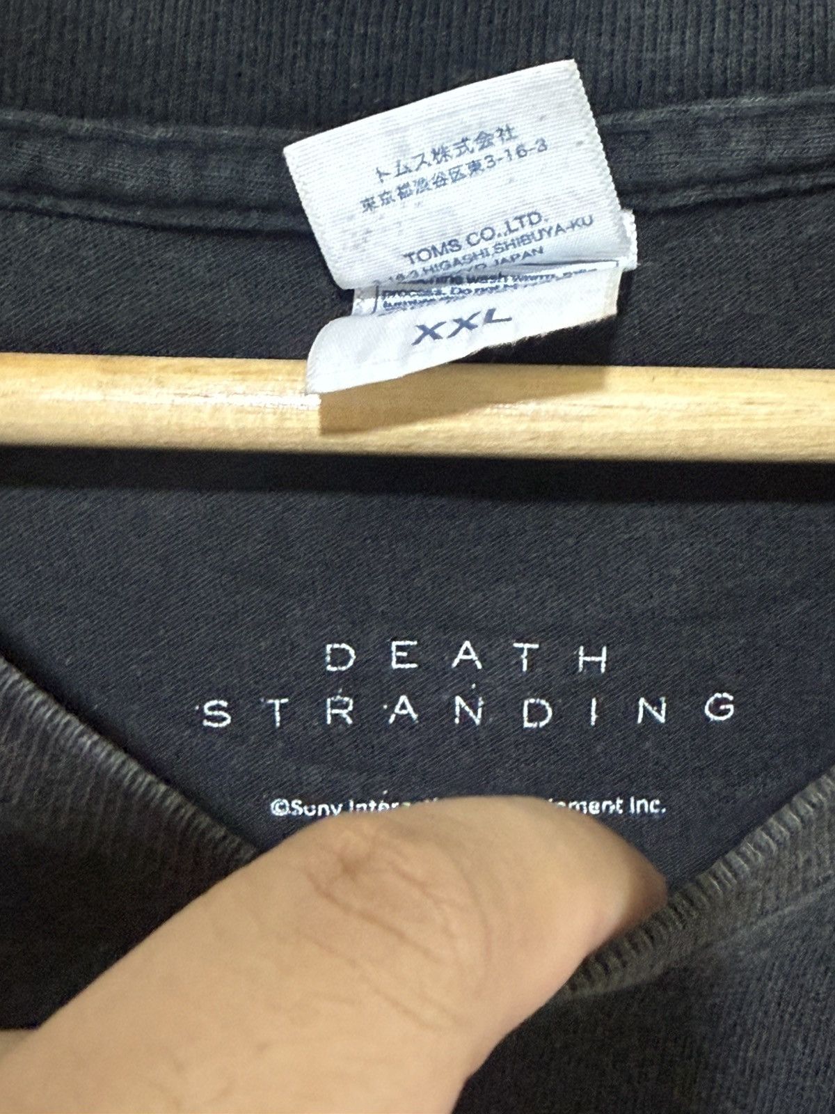 Playstation Death Stranding Playstation 4 Japan Promo Tee Size US XL / EU 56 / 4 - 4 Thumbnail