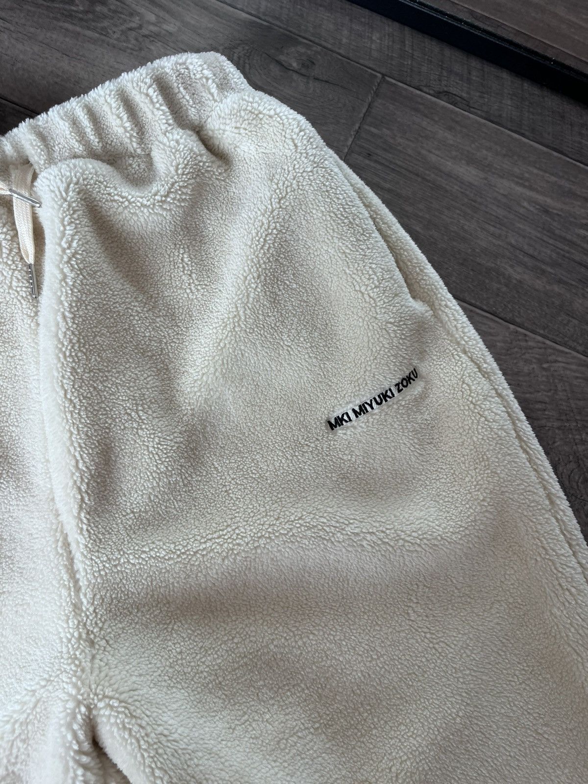 Mki Miyuki Zoku MKI MIYUKI ZOKU Sweatpants Sherpa Polar Fleece Teddy Size XL Size US 36 / EU 52 - 6 Thumbnail