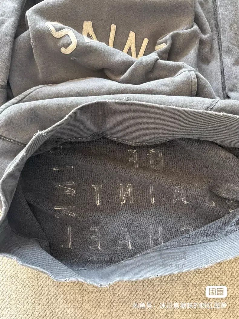 Saint Michael Saint Michael Make an old alphabet sweatshirt Size US L / EU 52-54 / 3 - 7 Thumbnail