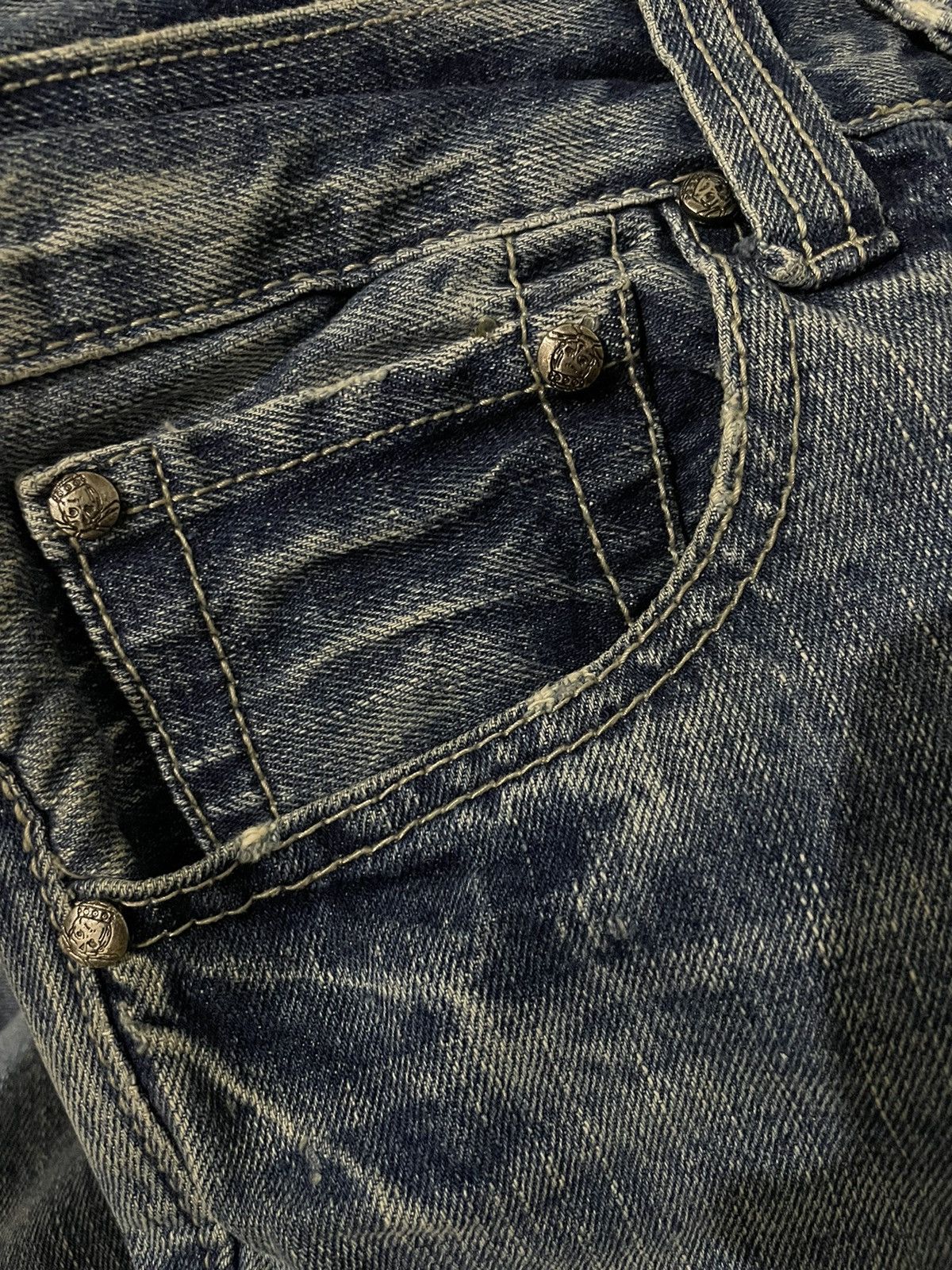 If Six Was Nine × Japanese Brand × Le Grande Bleu (L.G.B.) Distressed Denim Painter Ifsixwasnine Lgb Style Size US 28 / EU 44 - 10 Thumbnail