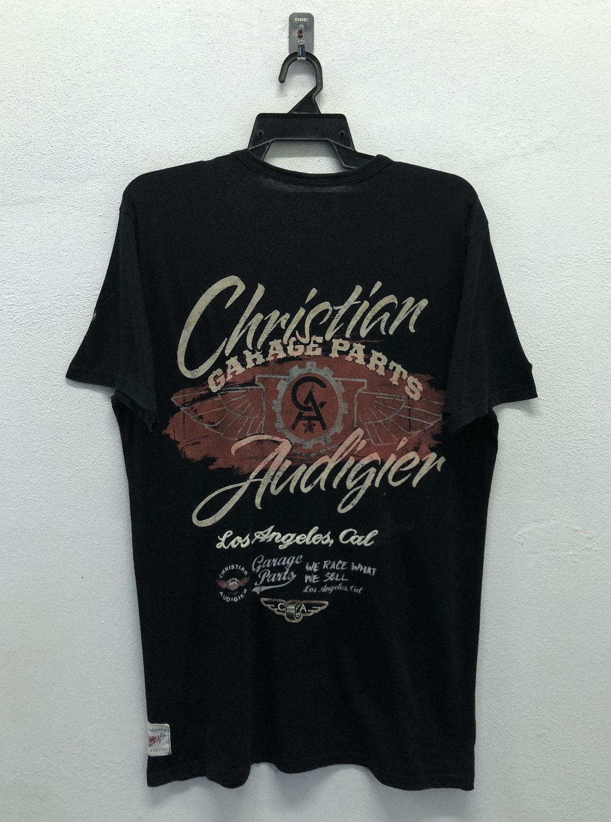 Christian Audigier Christian Audigier Garage Parts Made In Usa T-Shirt Size US M / EU 48-50 / 2 - 2 Thumbnail