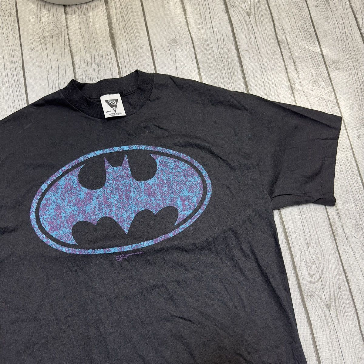 DC Comics × Vintage Vintage Batman tee Size US L / EU 52-54 / 3 - 3 Thumbnail
