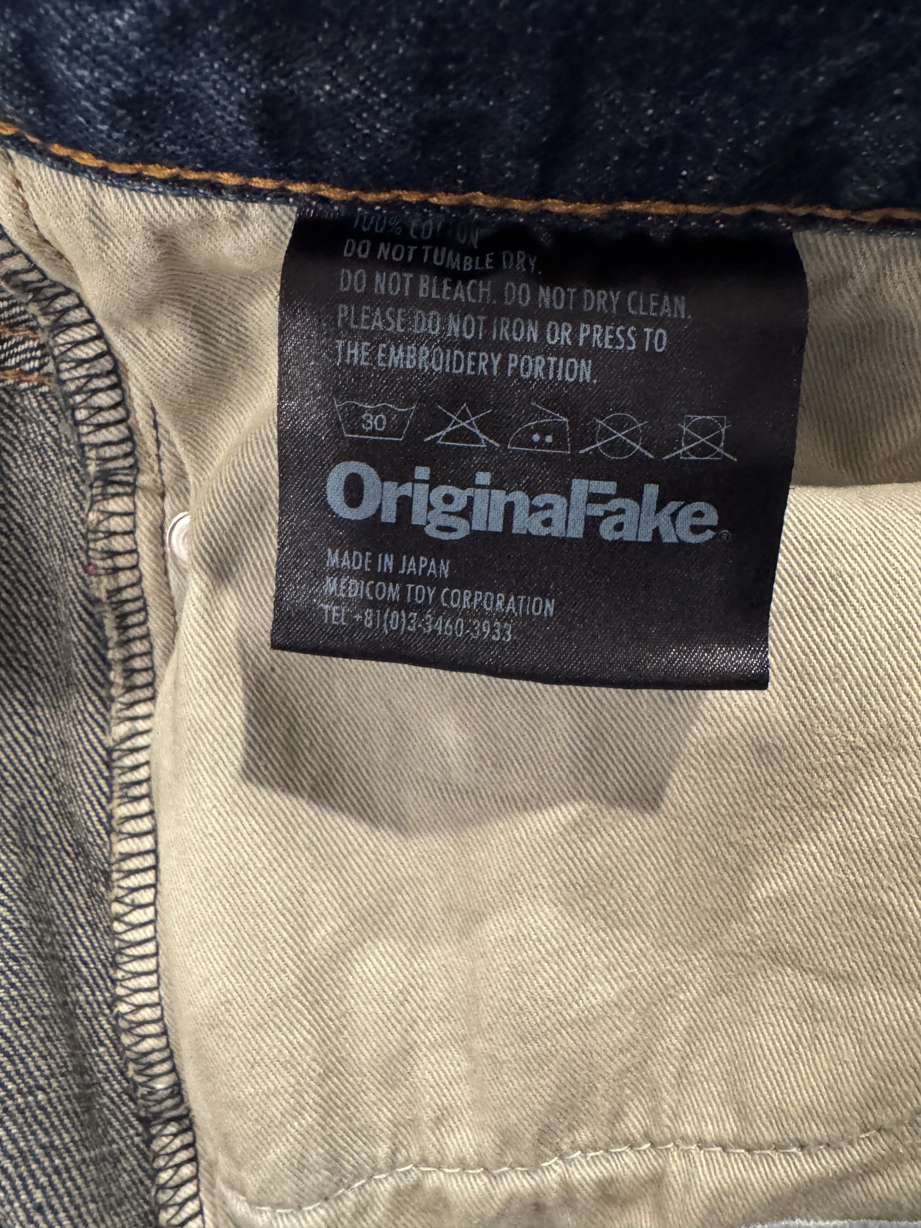 Kaws KAWS ORIGINAL FAKE SELVEDGE CARPENTER JEANS SIZE 3 Size US 32 / EU 48 - 9 Thumbnail