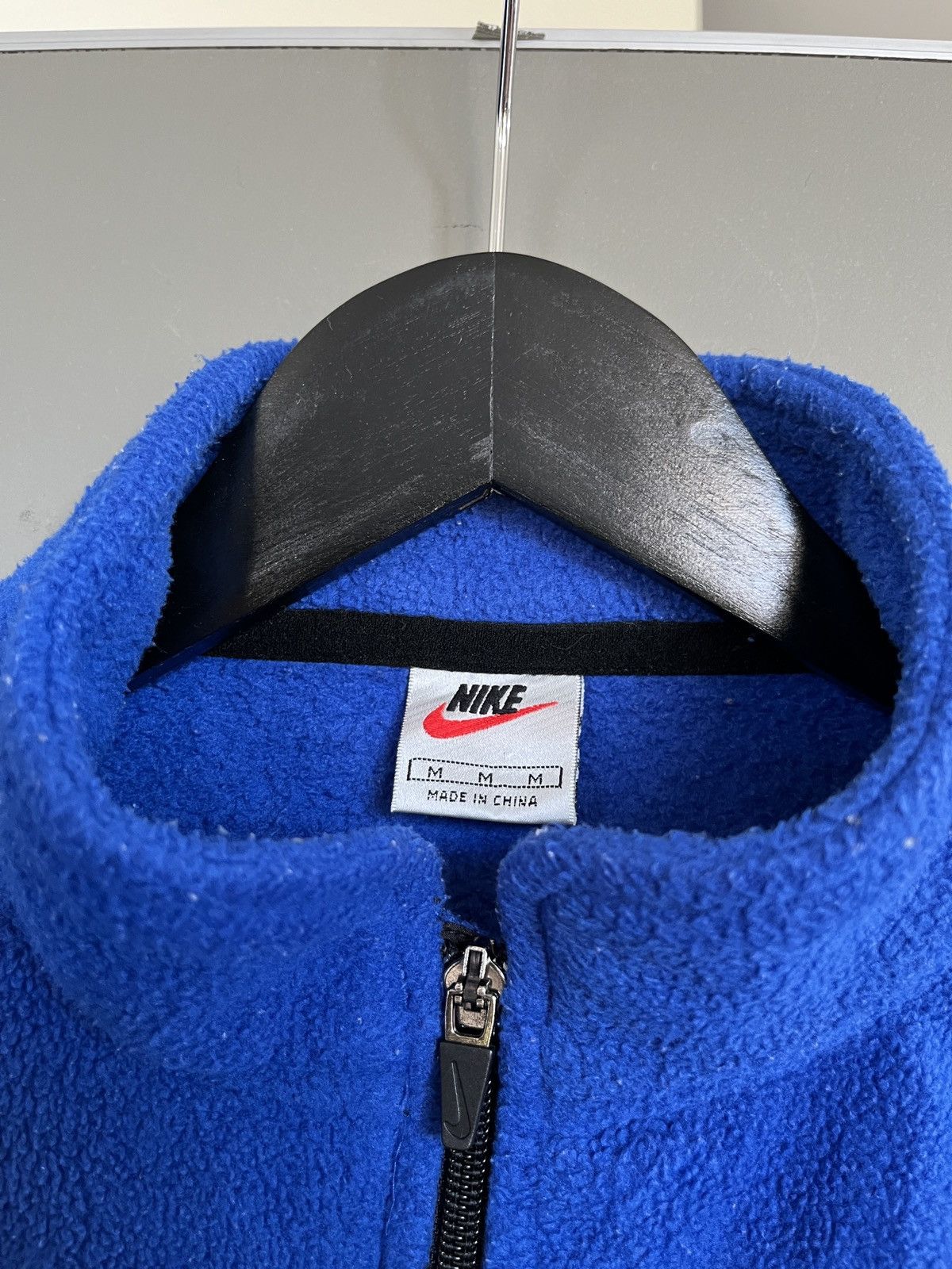 Nike Vintage Nike Fit Fleece Blue Vest Size US M / EU 48-50 / 2 - 5 Thumbnail