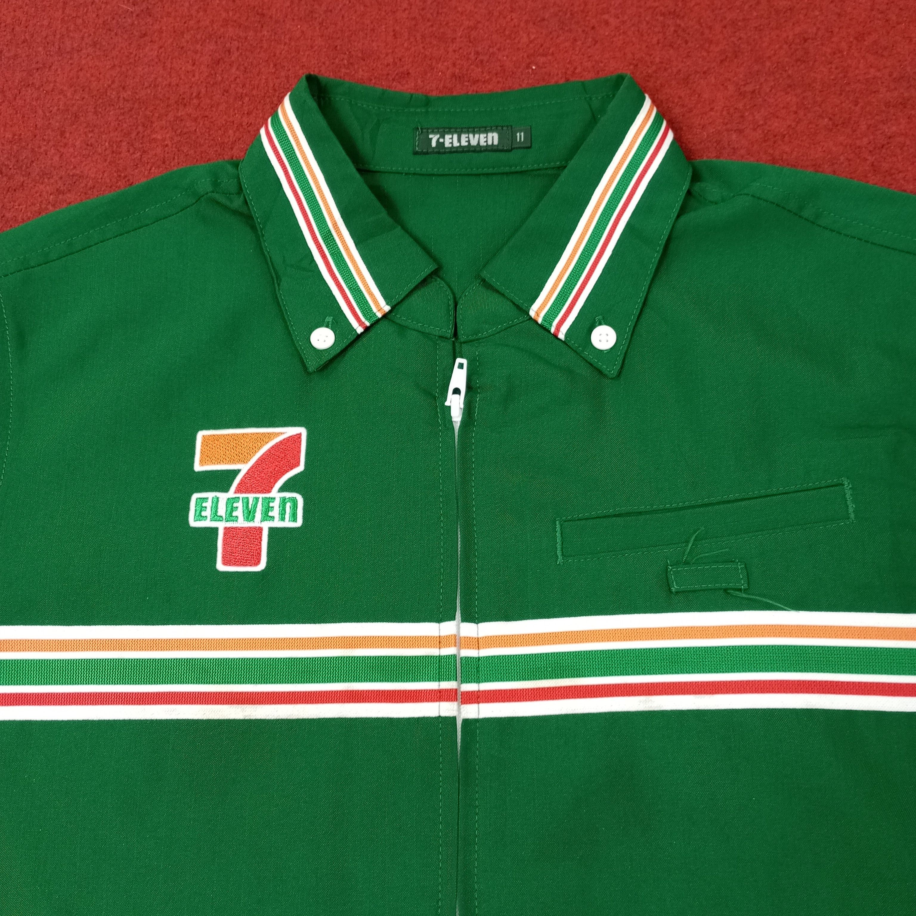 Vintage 7 Eleven Japanese Workwear Uniform Jacket c223n16 Size US S / EU 44-46 / 1 - 2 Thumbnail