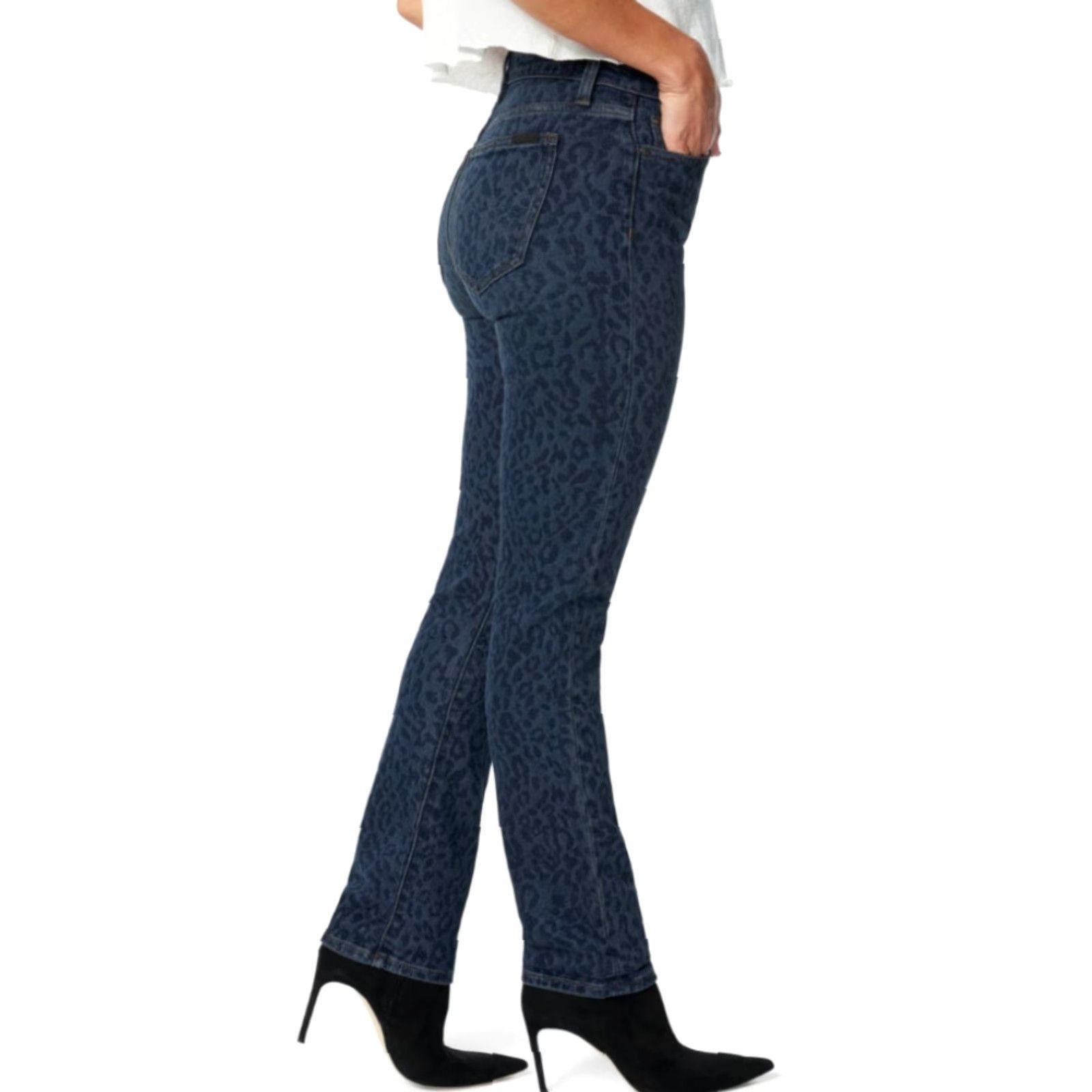 Vintage Joe's Jeans Womens Cheetah The Milla Slim Straight Jeans Size 28 Size 28" / US 6 / IT 42 - 3 Thumbnail
