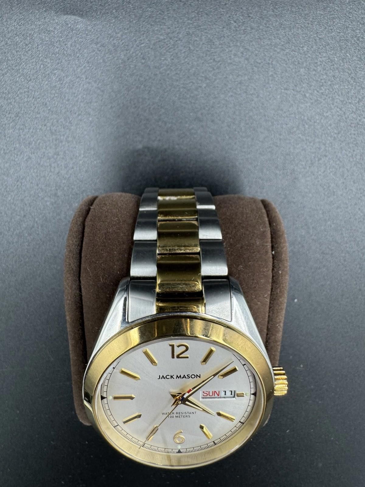 Other Jack Mason Men's Canton Two Tone Watch Texas Designed Gold M Size ONE SIZE - 3 Thumbnail