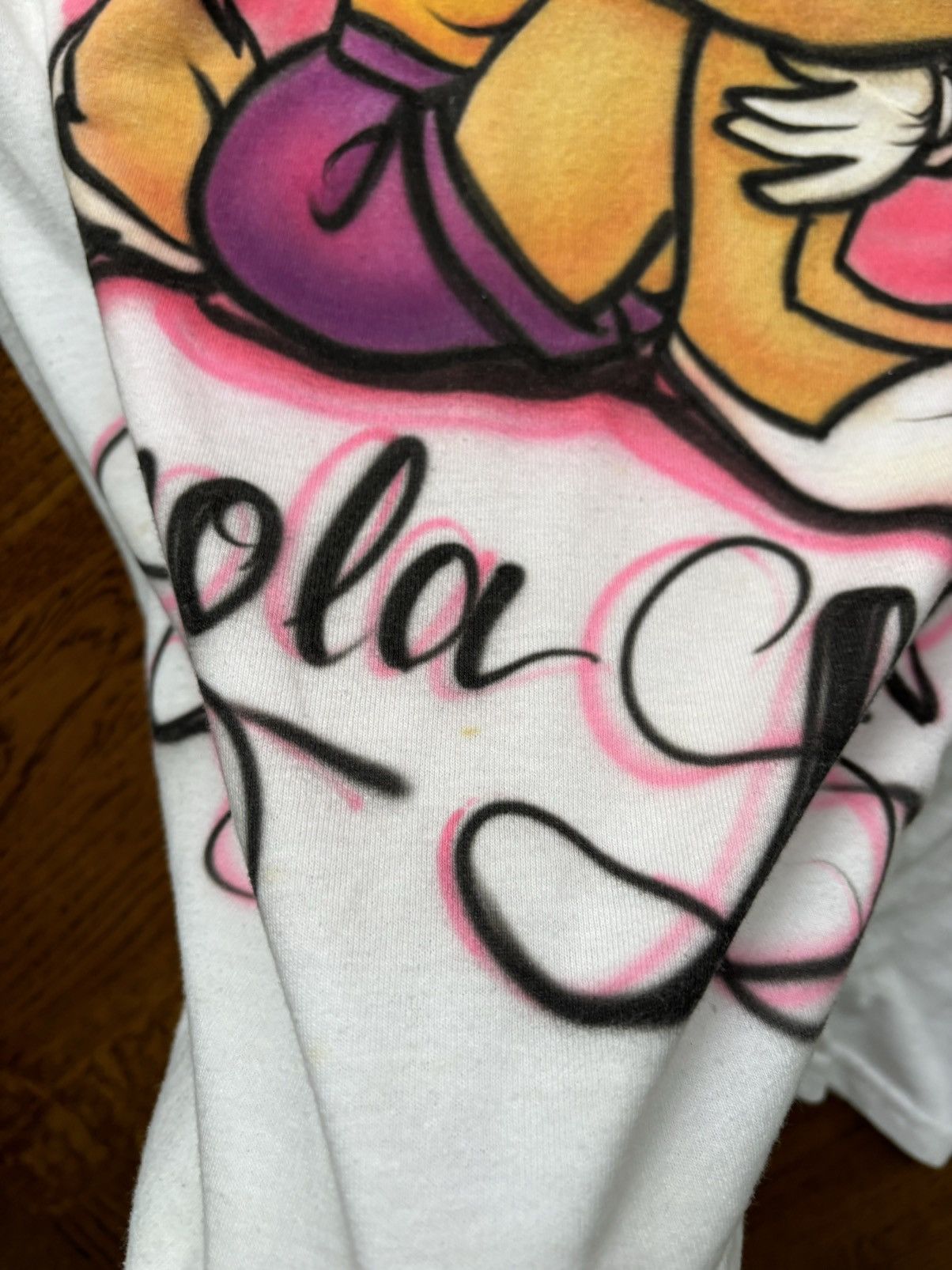 Disney × Vintage Y2K Vintage Airbrush Tee Lola Bunny Hearts NY Anime Cartoon Size US M / EU 48-50 / 2 - 4 Thumbnail