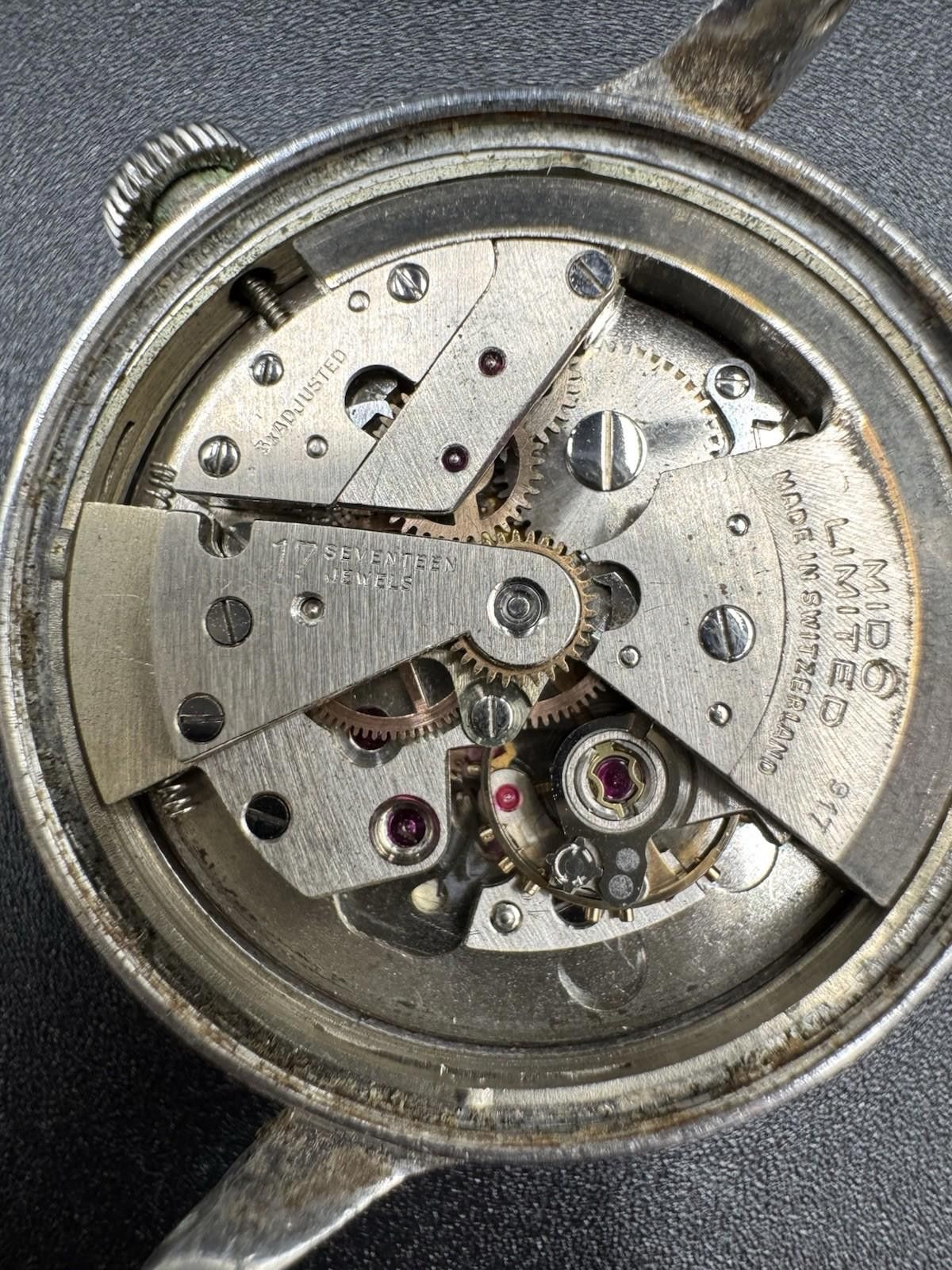 Midnight Studios Vintage Mido Multifort Extra SuperAutomatic Swiss Mens Watch Size ONE SIZE - 5 Thumbnail