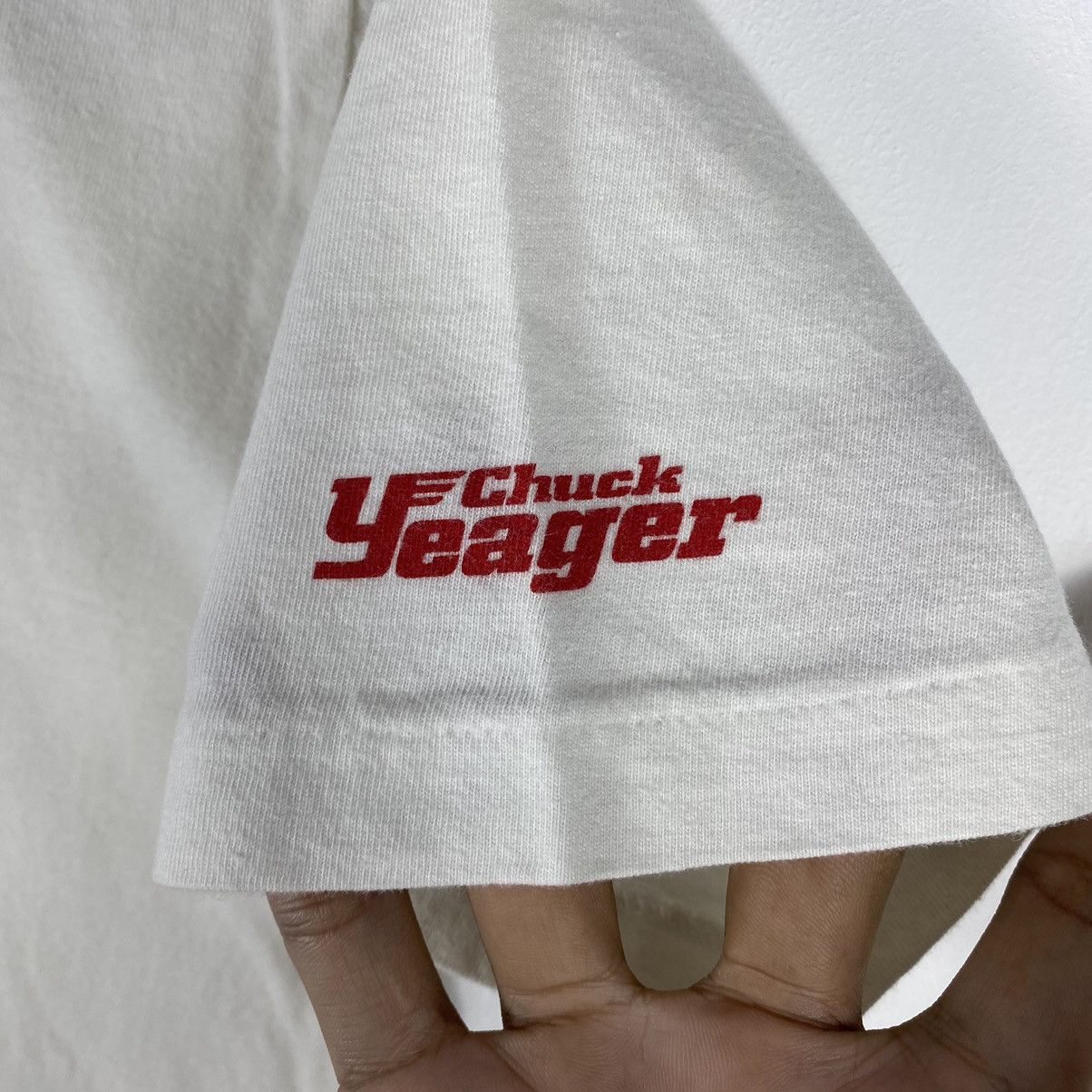 The Real McCoy's Vintage REAL MCCOY Chuck Yeager The Flying General Tee Size US S / EU 44-46 / 1 - 8 Thumbnail