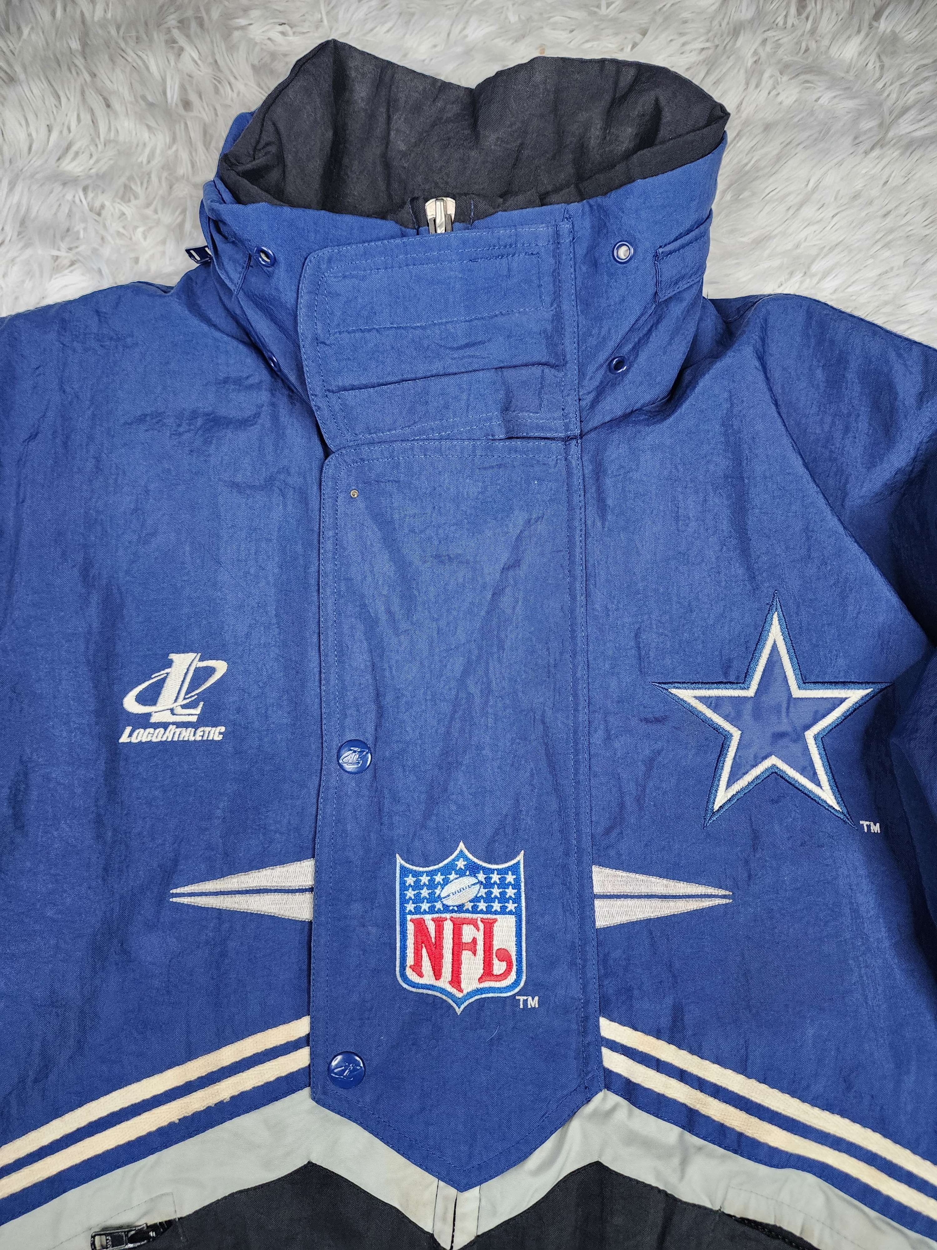 Logo Athletic Vintage Dallas Cowboys Logo Athletic windbreaker jacket Size US M / EU 48-50 / 2 - 4 Thumbnail