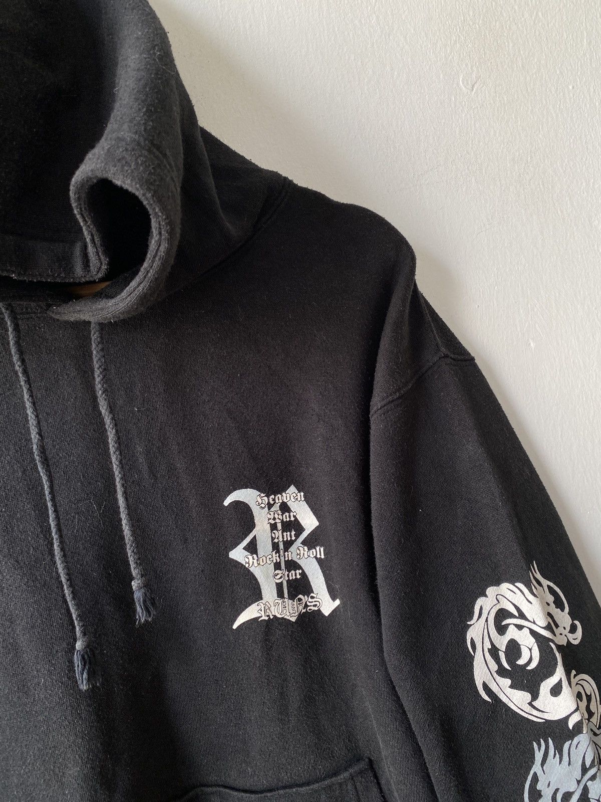 Japanese Brand × Le Grande Bleu (L.G.B.) × Tornado Mart 2000s - Runs Greateful Brand Dragon Design Y2K Style Hoodie Size US M / EU 48-50 / 2 - 8 Thumbnail