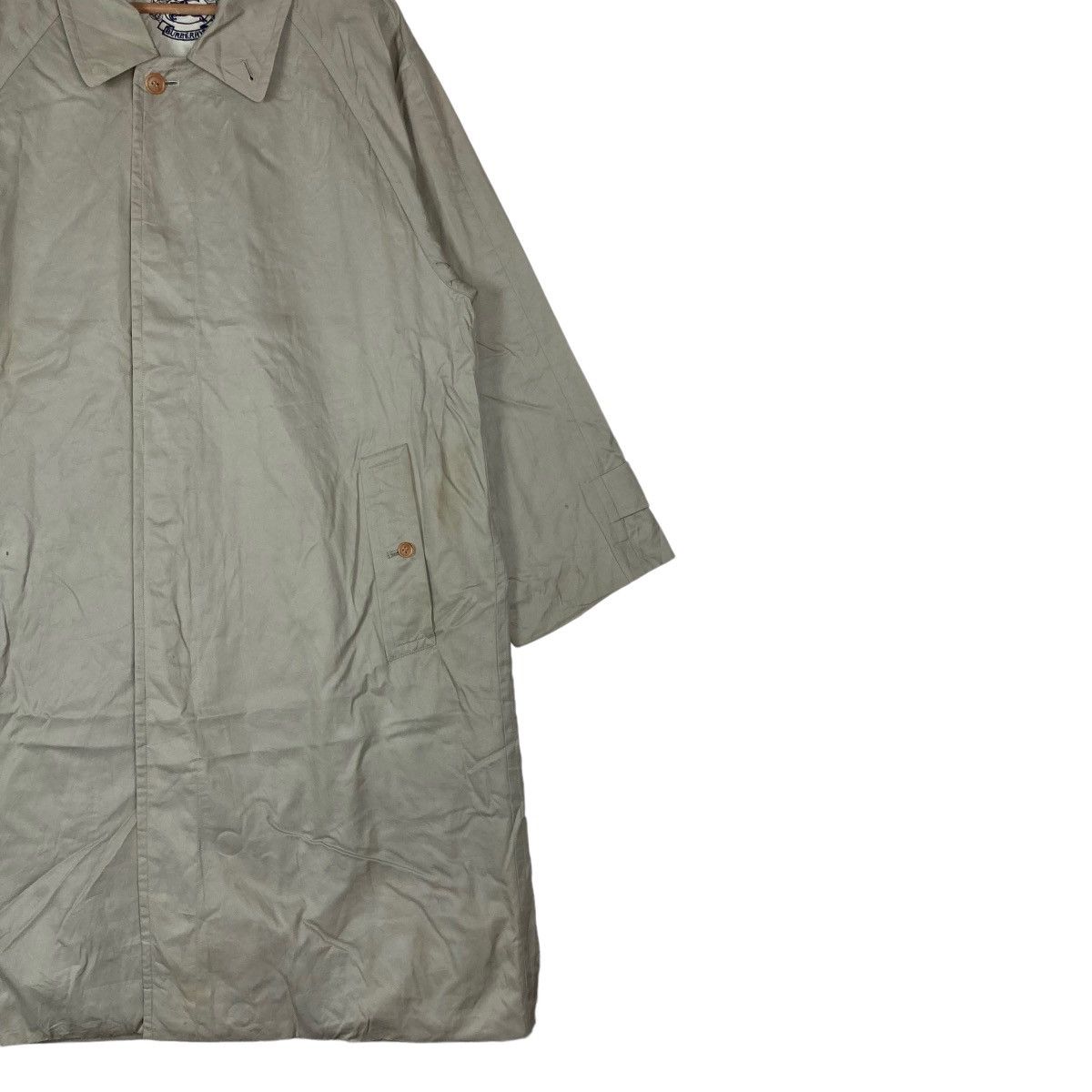 Burberry Burberrys Hidden Flat Button Trench Coat Size US L / EU 52-54 / 3 - 3 Thumbnail