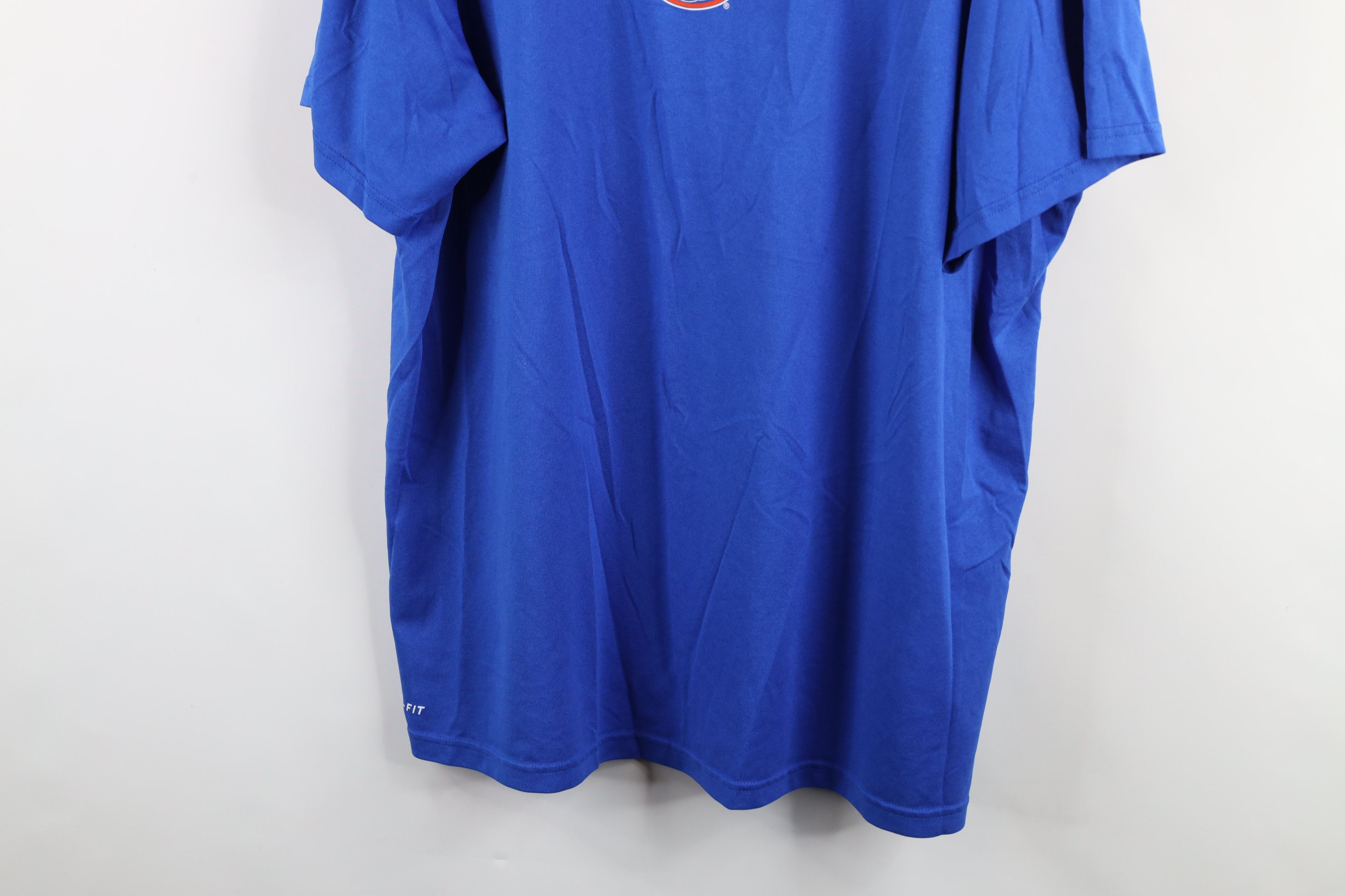 Nike × Vintage Nike Mens The Swamp University of Florida T-Shirt Blue Size US XXL / EU 58 / 5 - 3 Thumbnail