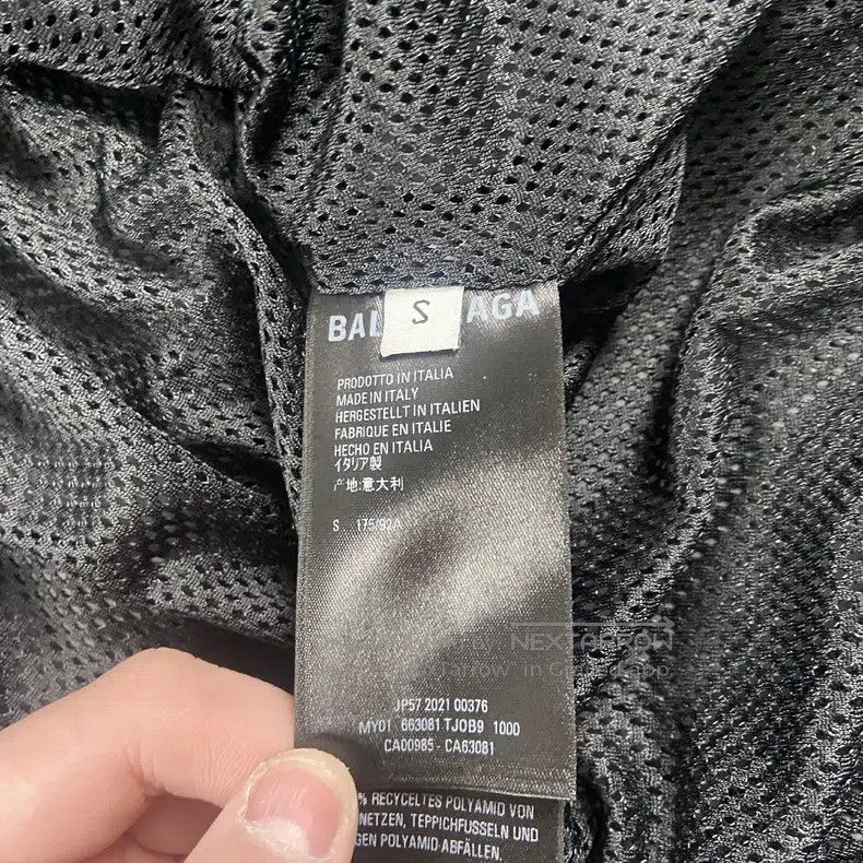 Balenciaga Double Zip Hooded Windbreaker Jacket