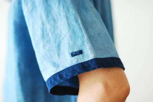 Porter Classic Porter Classic - LINEN BASQUE SHIRT - L.BLUE Size US XL / EU 56 / 4 - 3 Thumbnail