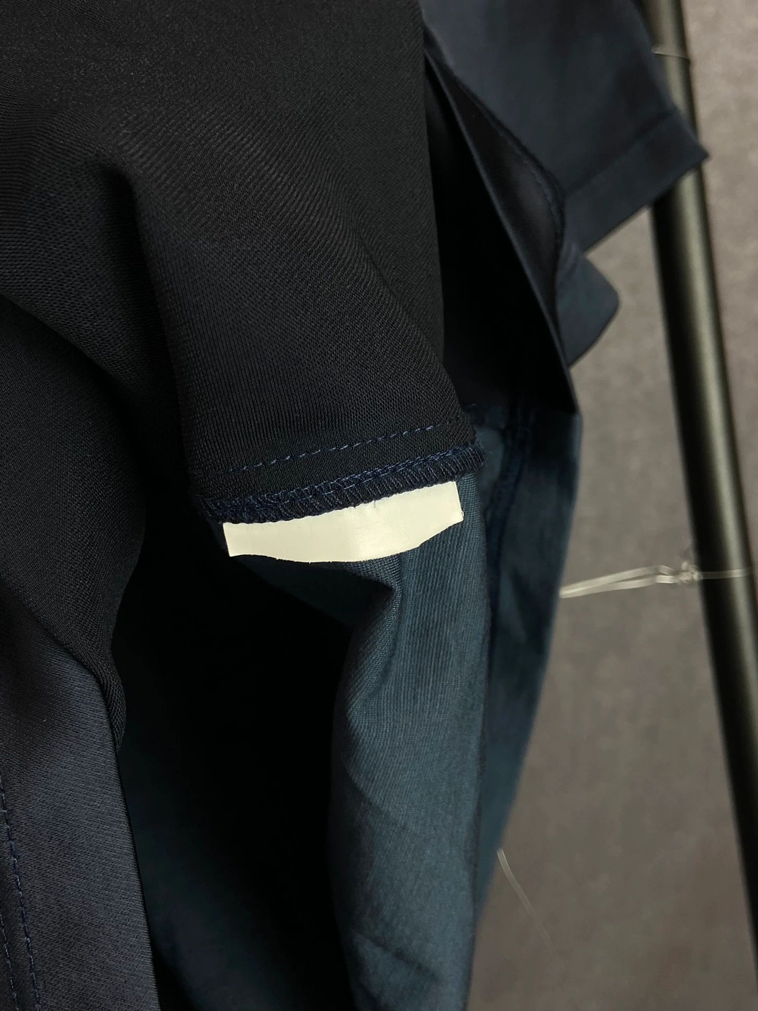 Designer MaxMara Minimalist Top Navy – Elegant Women’s Shirt L Size US L / EU 52-54 / 3 - 4 Thumbnail