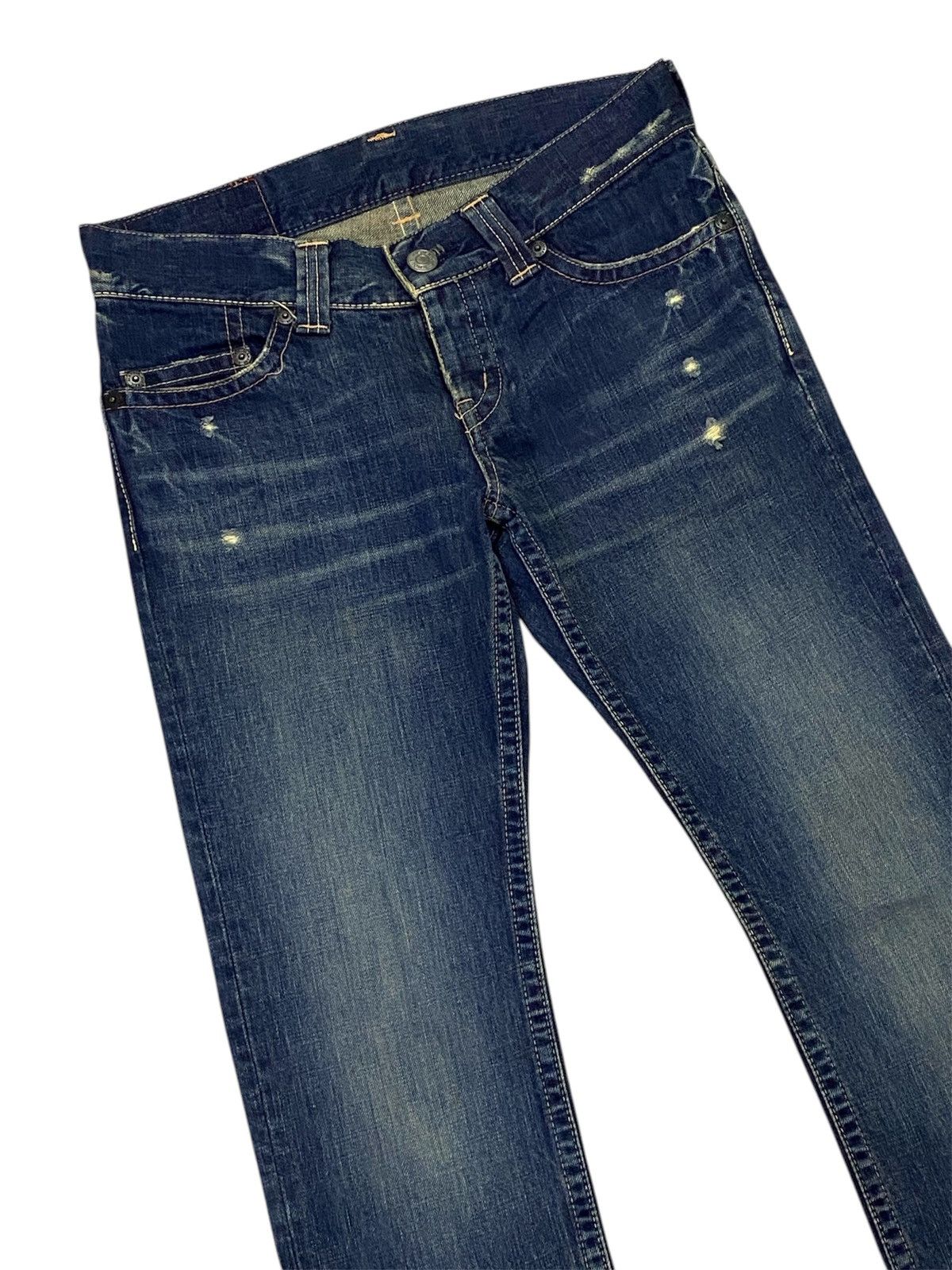 Hysteric Glamour Hysteric Glamour Ripped Distressed Denim Jeans Size 30" / US 8 / IT 44 - 4 Thumbnail