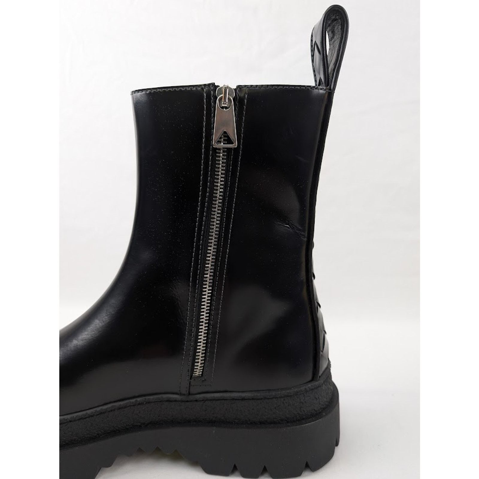 Bottega Veneta o1rshd1 Texas Calf Highway Ankle Boot in Black Size US 11 / EU 44 - 8 Thumbnail