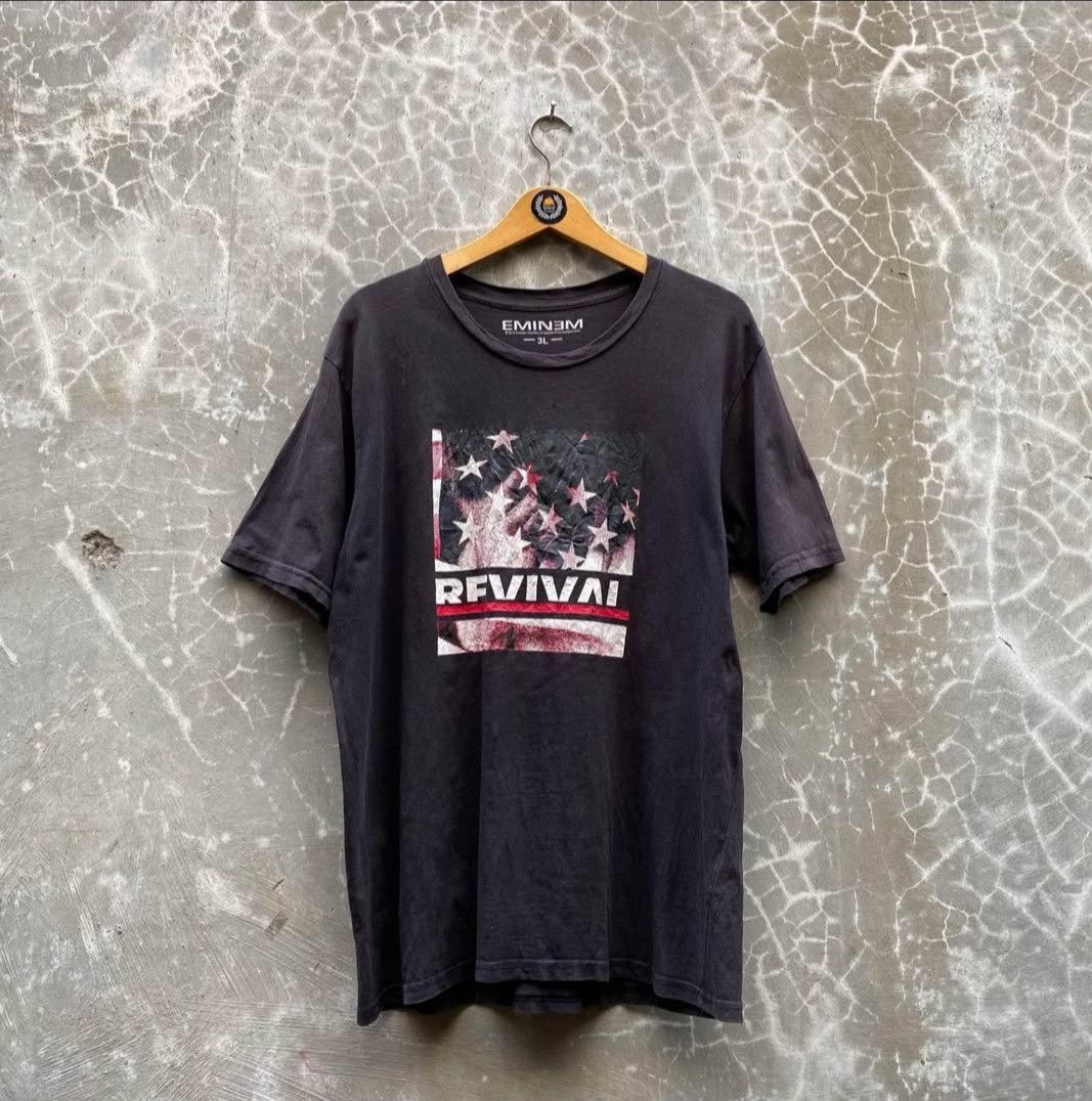 Eminem × Rap Tees × Vintage Vintage EMINEM REVIVAL ©2019 Size US L / EU 52-54 / 3 - 1 Thumbnail