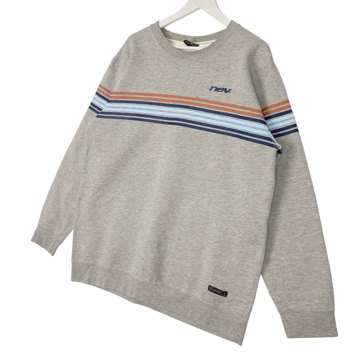 Other Vintage Nev Printed Crewneck Sweatshirt Gray Size 3L Size US L / EU 52-54 / 3 - 2 Thumbnail