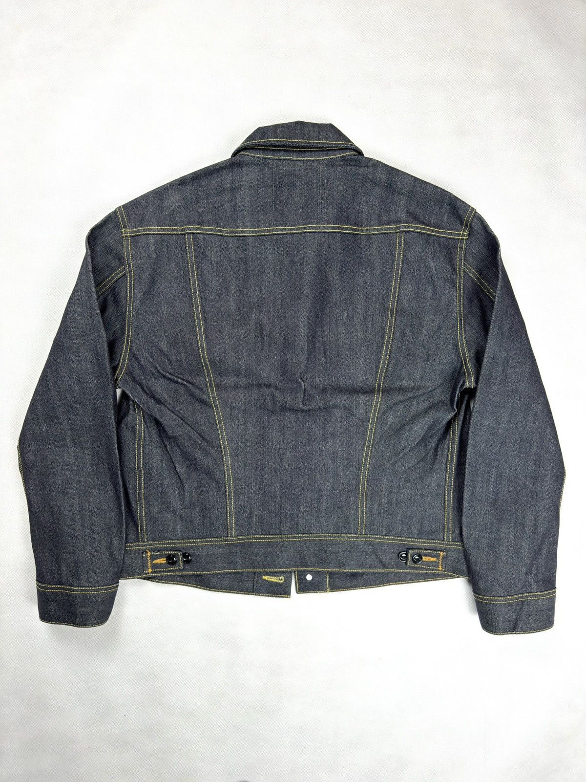 Lee Lee Riders 101J 40-50s Selvedge Denim Jacket Raw XL Size US XL / EU 56 / 4 - 9 Thumbnail