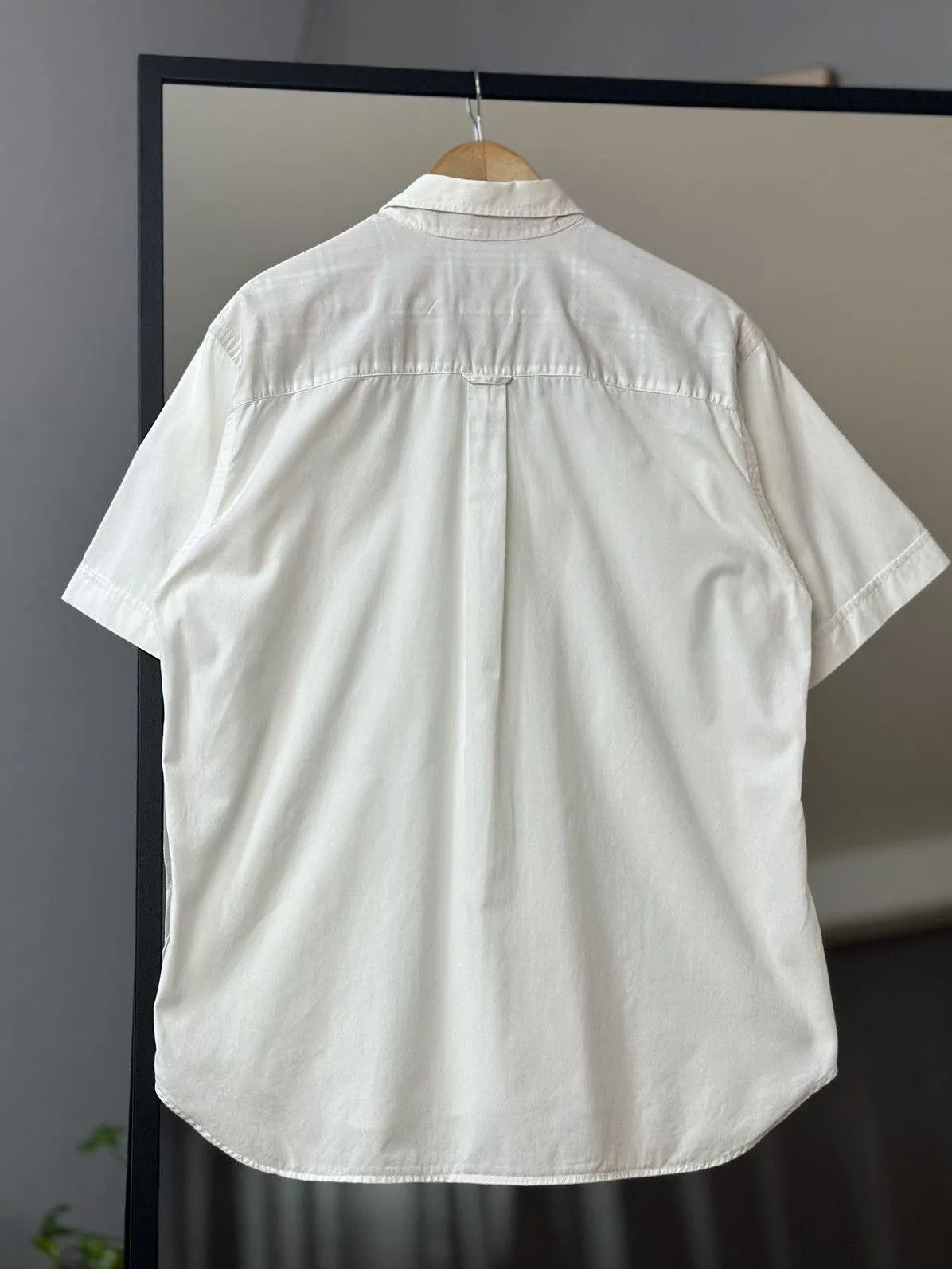 Burberry Prorsum Shirt White Avantgarde Luxury Burberrys Crew Neck Prada Y2K Size US M / EU 48-50 / 2 - 14 Thumbnail