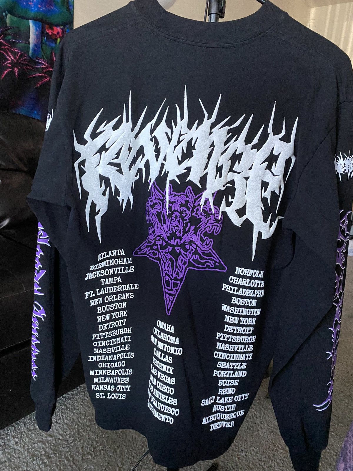 City Morgue × Revenge Exclusive Revenge x City Morgue longsleeve Size US S / EU 44-46 / 1 - 3 Thumbnail