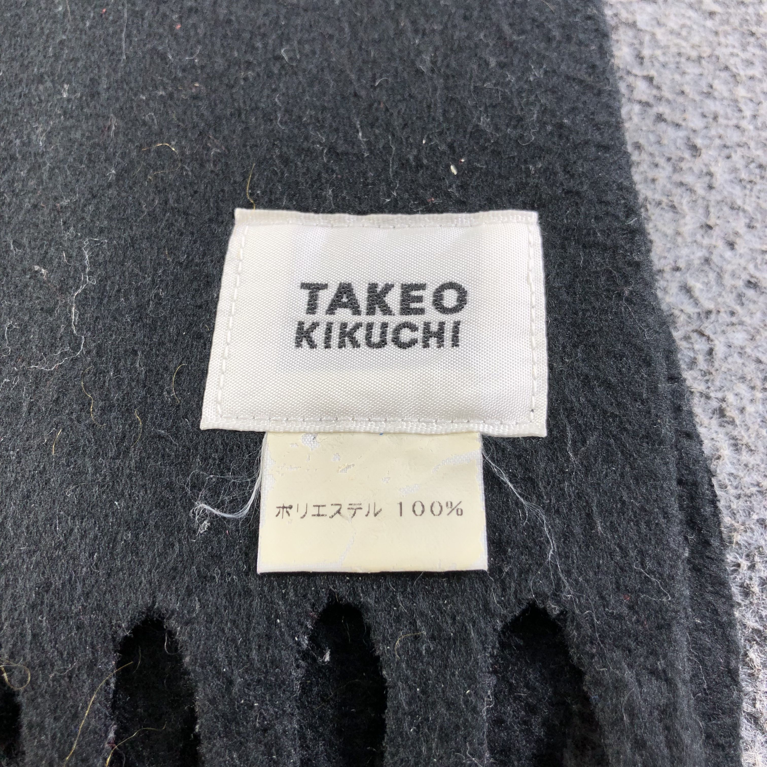 Takeo Kikuchi Takeo Kikuchi Scarf Muffler V1957 Size ONE SIZE - 4 Thumbnail