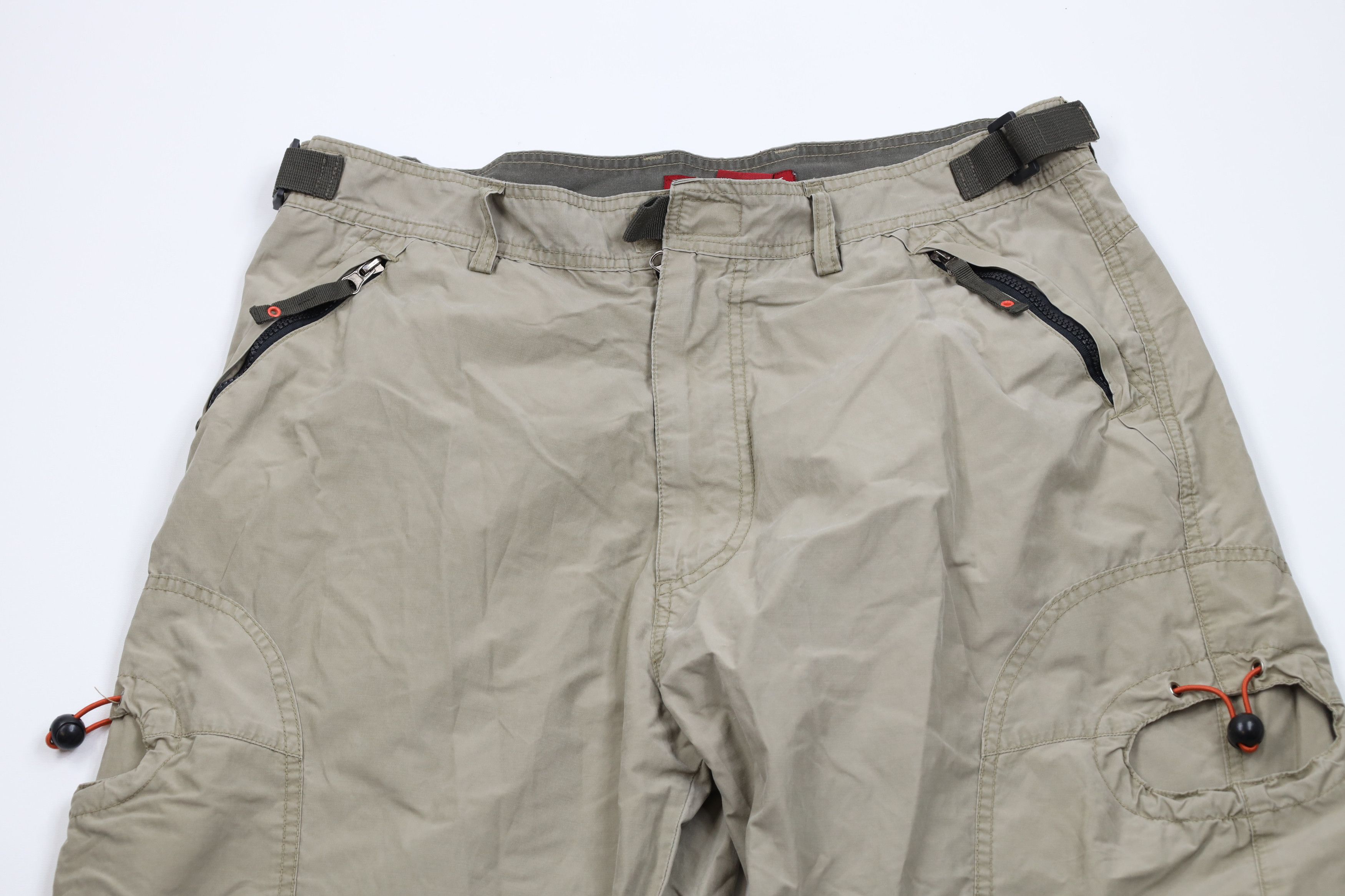 Vintage Vintage 90s Y2K Streetwear Convertible Cargo Pants Shorts Size US 36 / EU 52 - 2 Thumbnail