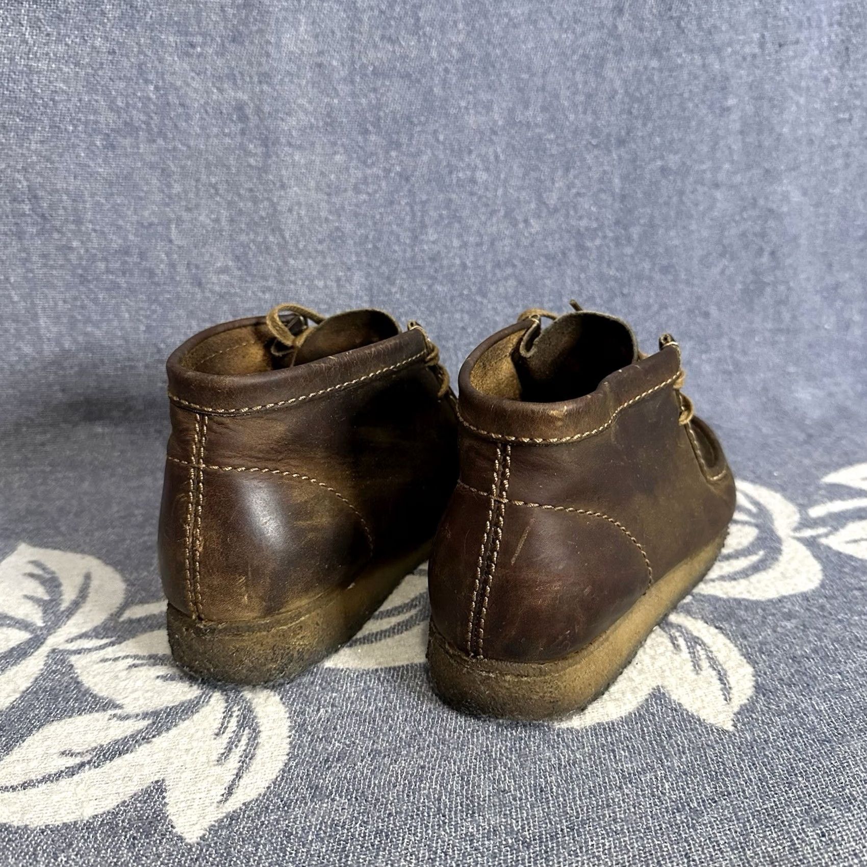 Clarks Clarks Wallabee Leather Sneakers Brown Size 11 M Men Cushioned Moccasin Casual Shoes Size US 10 / EU 43 - 2 Thumbnail