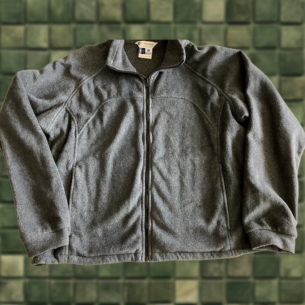 Vintage Columbia Jacket Womens M Gray Core Interchange Polyester Fleece Full Zip Pockets Outdoor Shirt Size M / US 6-8 / IT 42-44 - 1 Thumbnail