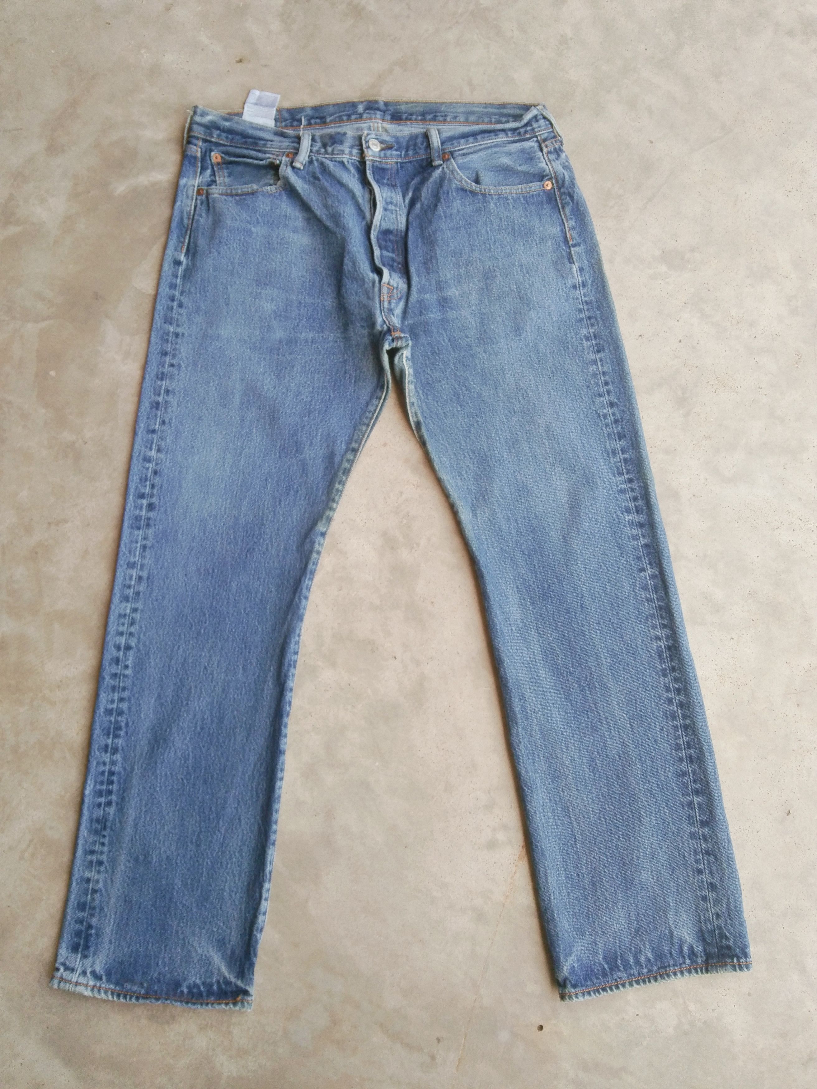 Levi's Vintage Levi's 501 Distressed Jeans 36x31 Size US 36 / EU 52 - 1 Thumbnail