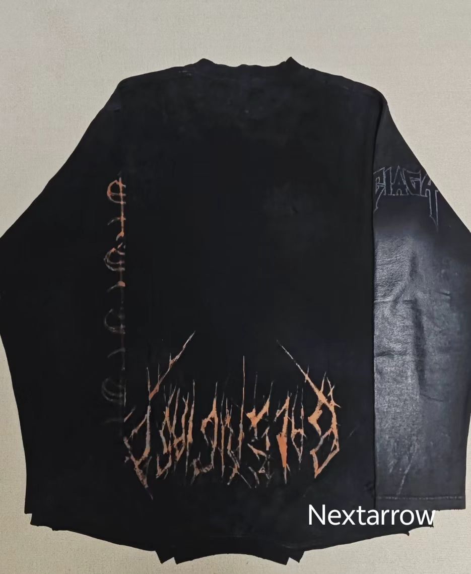 Balenciaga Balenciaga 24ss Reverse Brushing Wax Mud Stain2412-Nextarrow Size US L / EU 52-54 / 3 - 2 Thumbnail