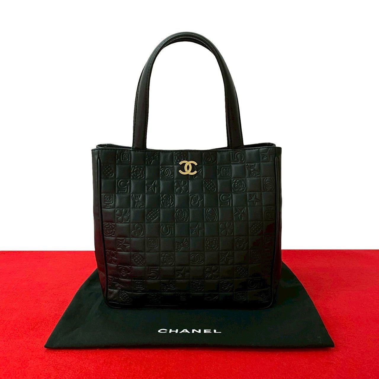 Chanel Chanel Handbag Black Leather Size ONE SIZE - 1 Thumbnail