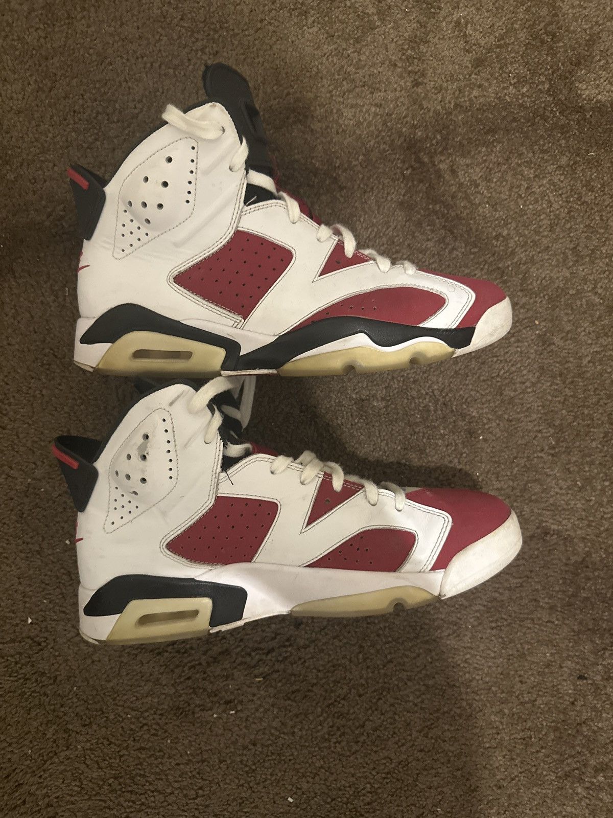 Jordan Brand Jordan Retro 6 Carmine Size US 10 / EU 43 - 5 Thumbnail