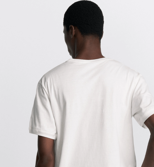 Dior o1w1db10525 493J64 Relaxed-Fit T-Shirt in White Size US S / EU 44-46 / 1 - 5 Thumbnail