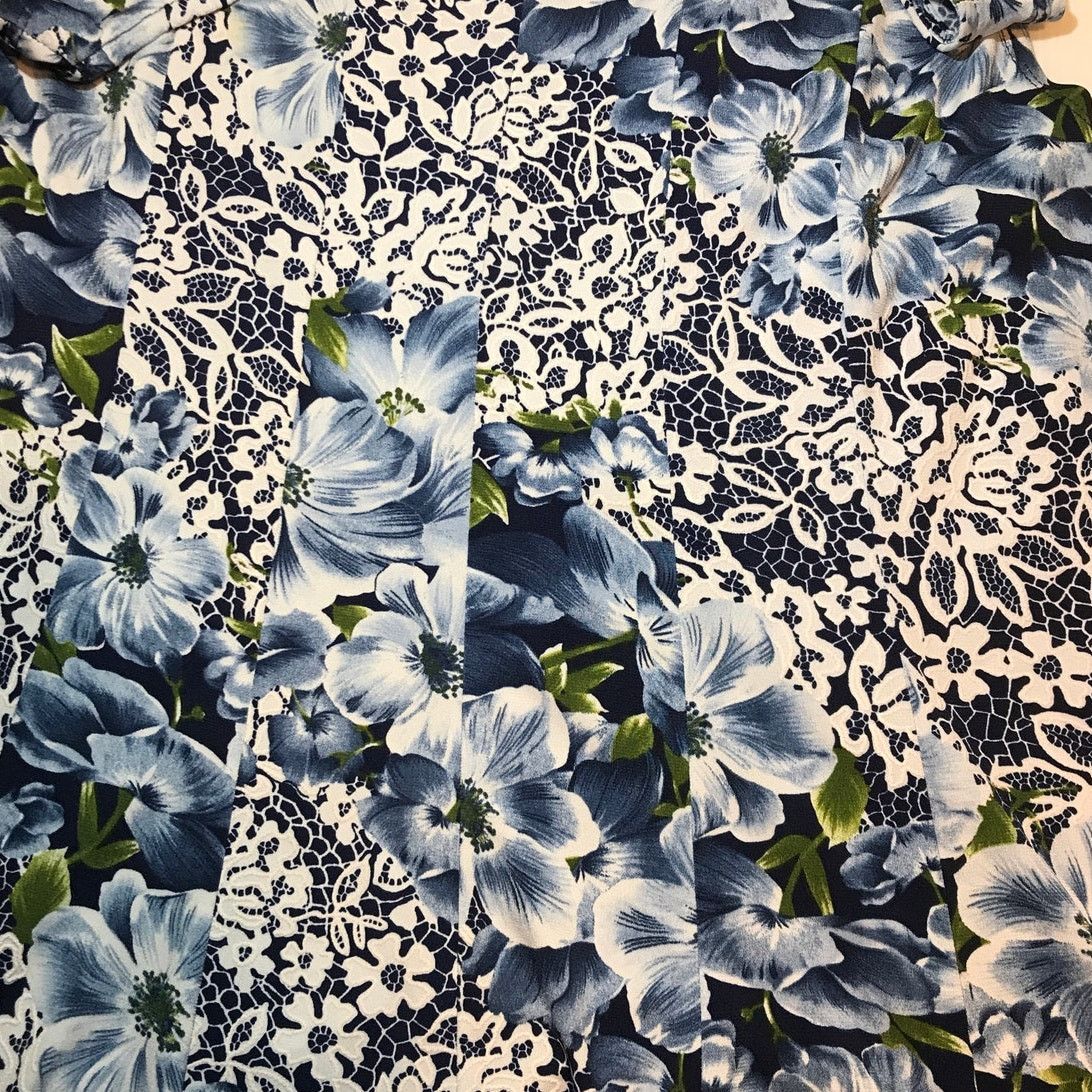 Other Perceptions New York Floral Scoop Neck A-line Midi Dress L Size L / US 10 / IT 46 - 6 Thumbnail