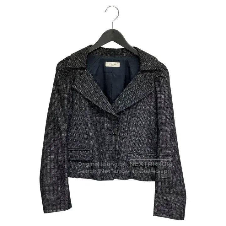 Dries Van Noten Dries Van Noten size:38 Wool and linen checkered coat Size S / US 4 / IT 40 - 1 Thumbnail