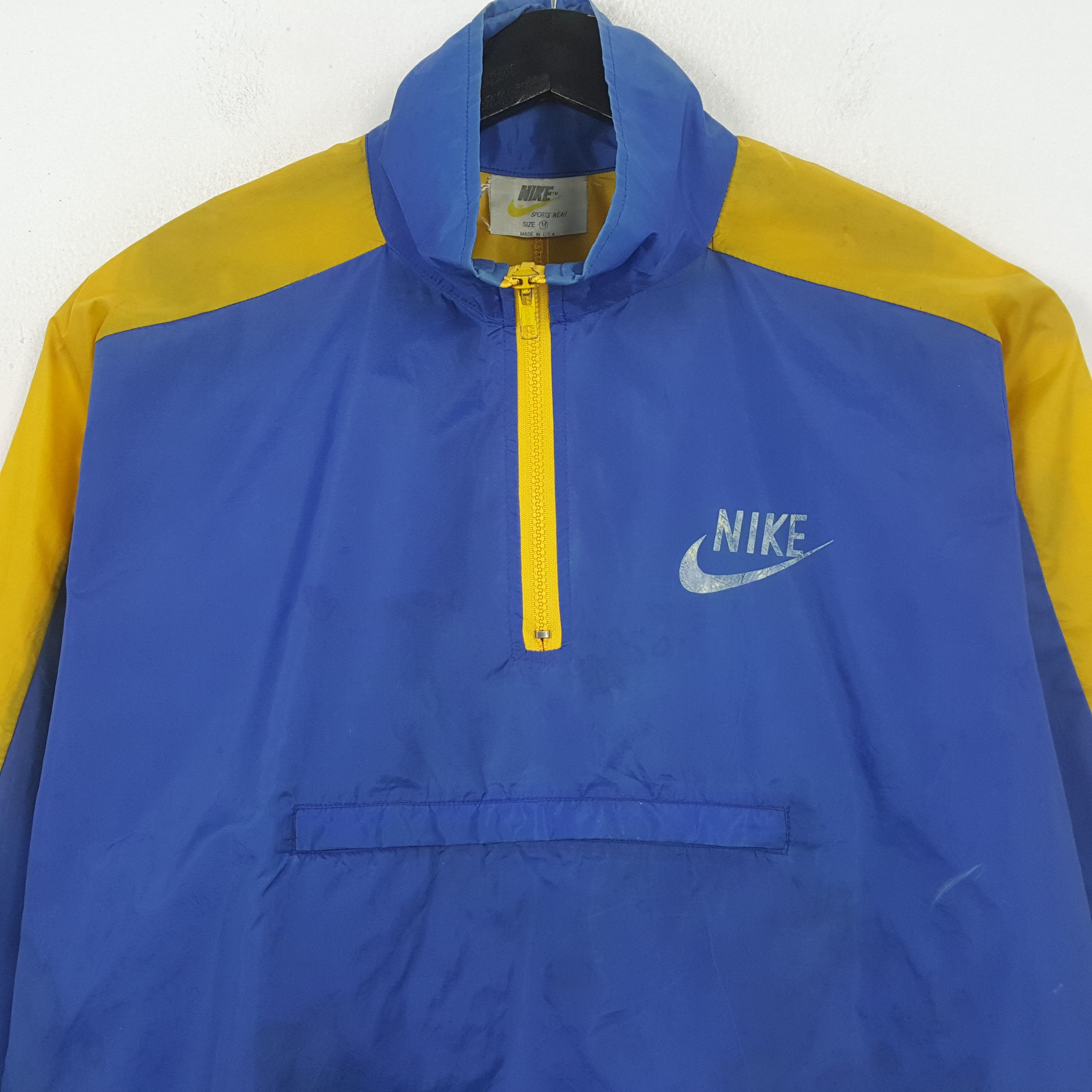 Nike Nike Sportswear Style Half Zipper Windbreaker Jacket RR10 Size US L / EU 52-54 / 3 - 4 Thumbnail