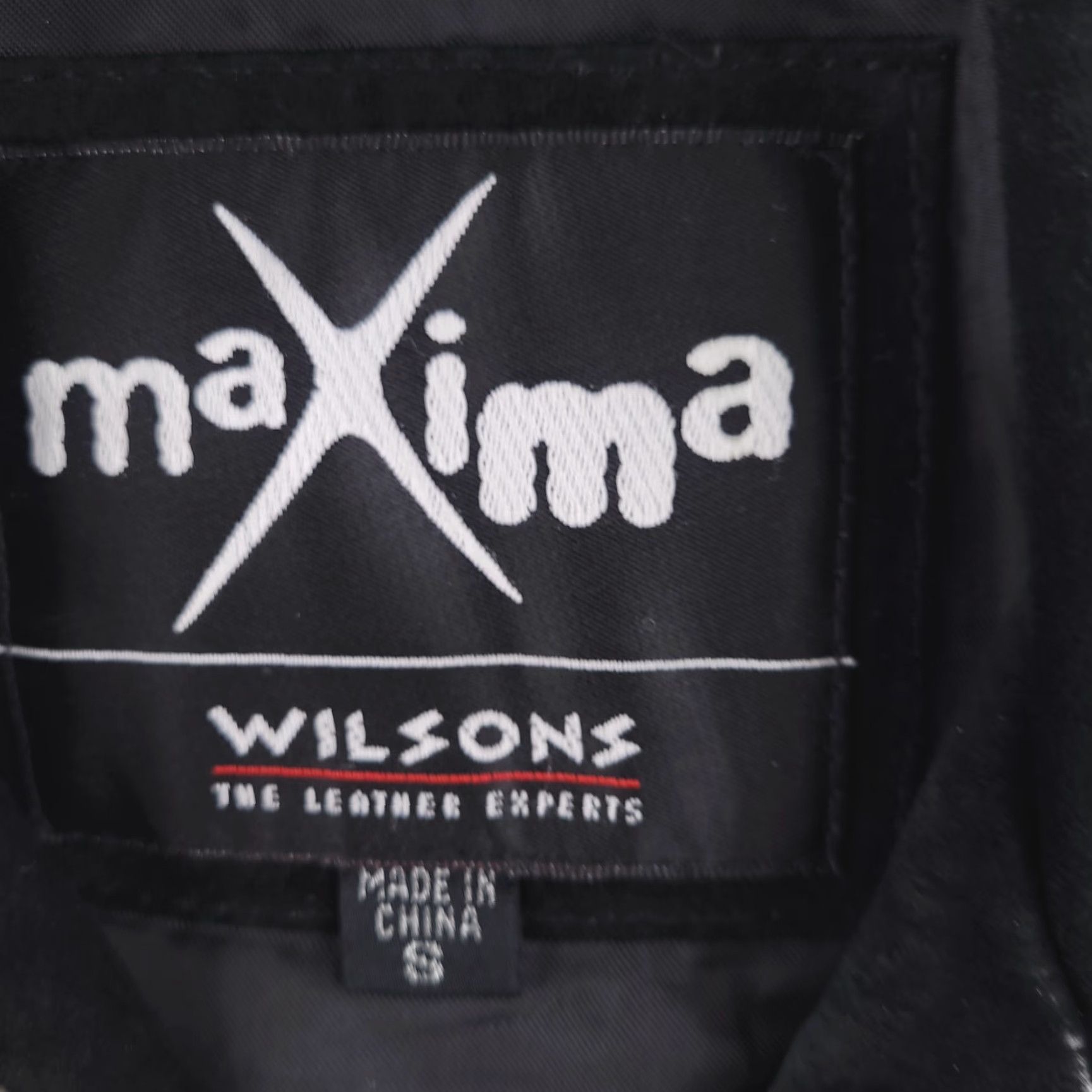 Wilson Wilson Jacket Womens Medium Black Leather Maxima Real Genuine Crop Semi Crop Size M / US 6-8 / IT 42-44 - 2 Thumbnail